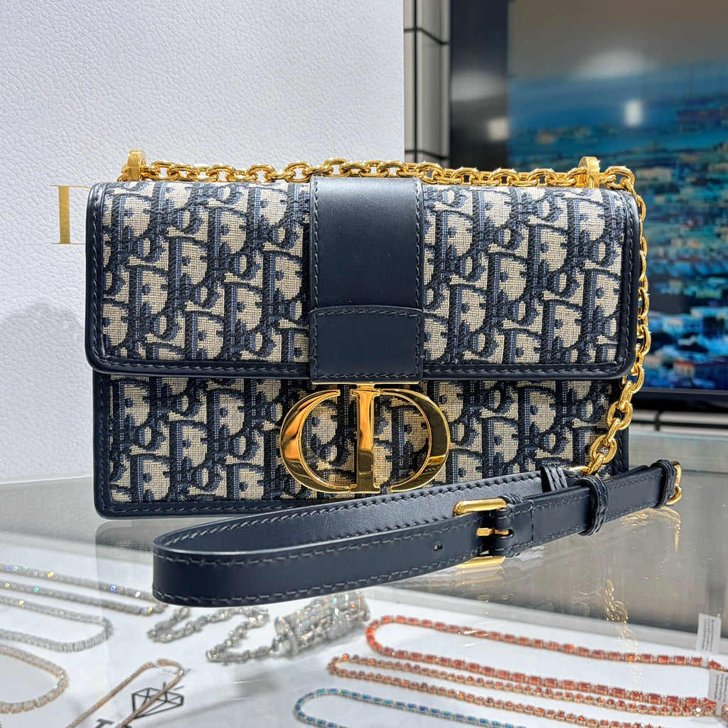 DIOR ディオール 30モンテーニュ チェーンバッグ オブリーク ジャカード M9208UTZQ