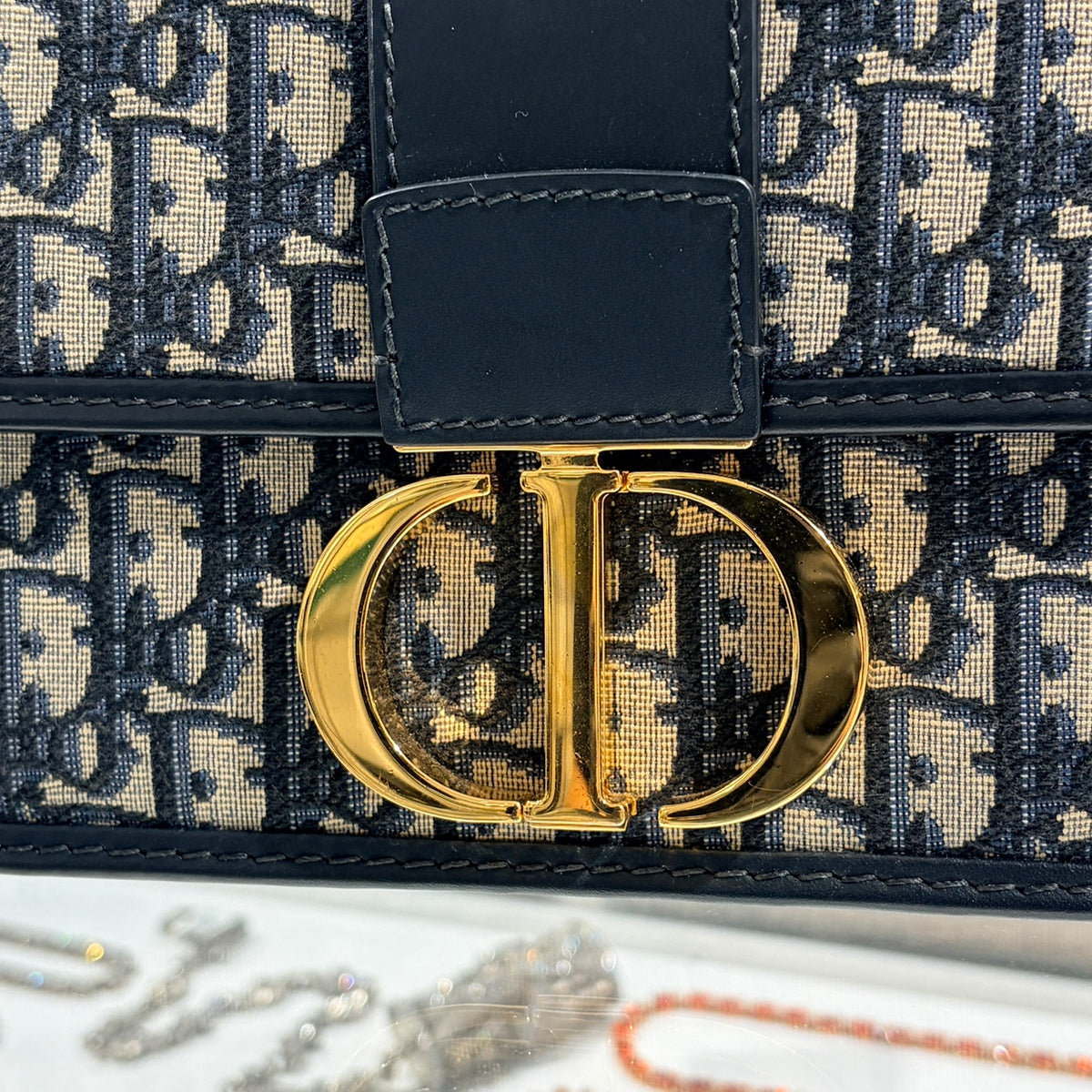 DIOR ディオール 30モンテーニュ チェーンバッグ オブリーク ジャカード M9208UTZQ