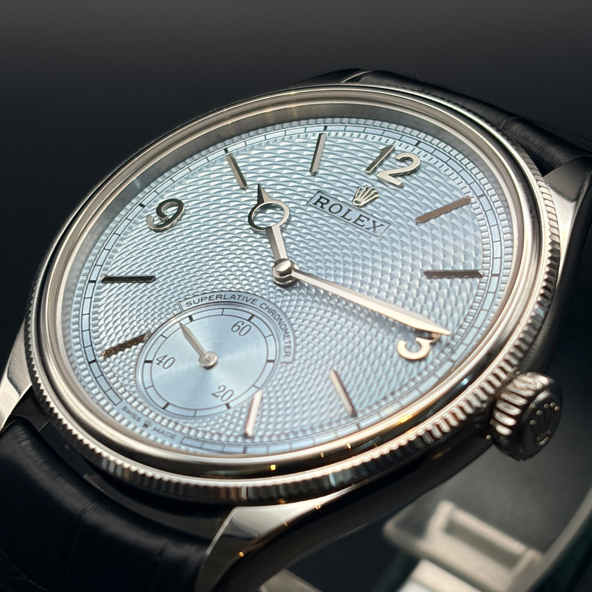 ROLEX ロレックス 1908 52506 アイスブルー文字盤