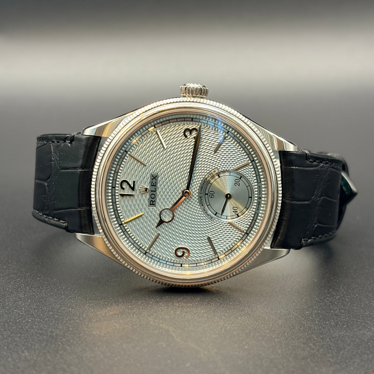 ROLEX ロレックス 1908 52506 アイスブルー文字盤