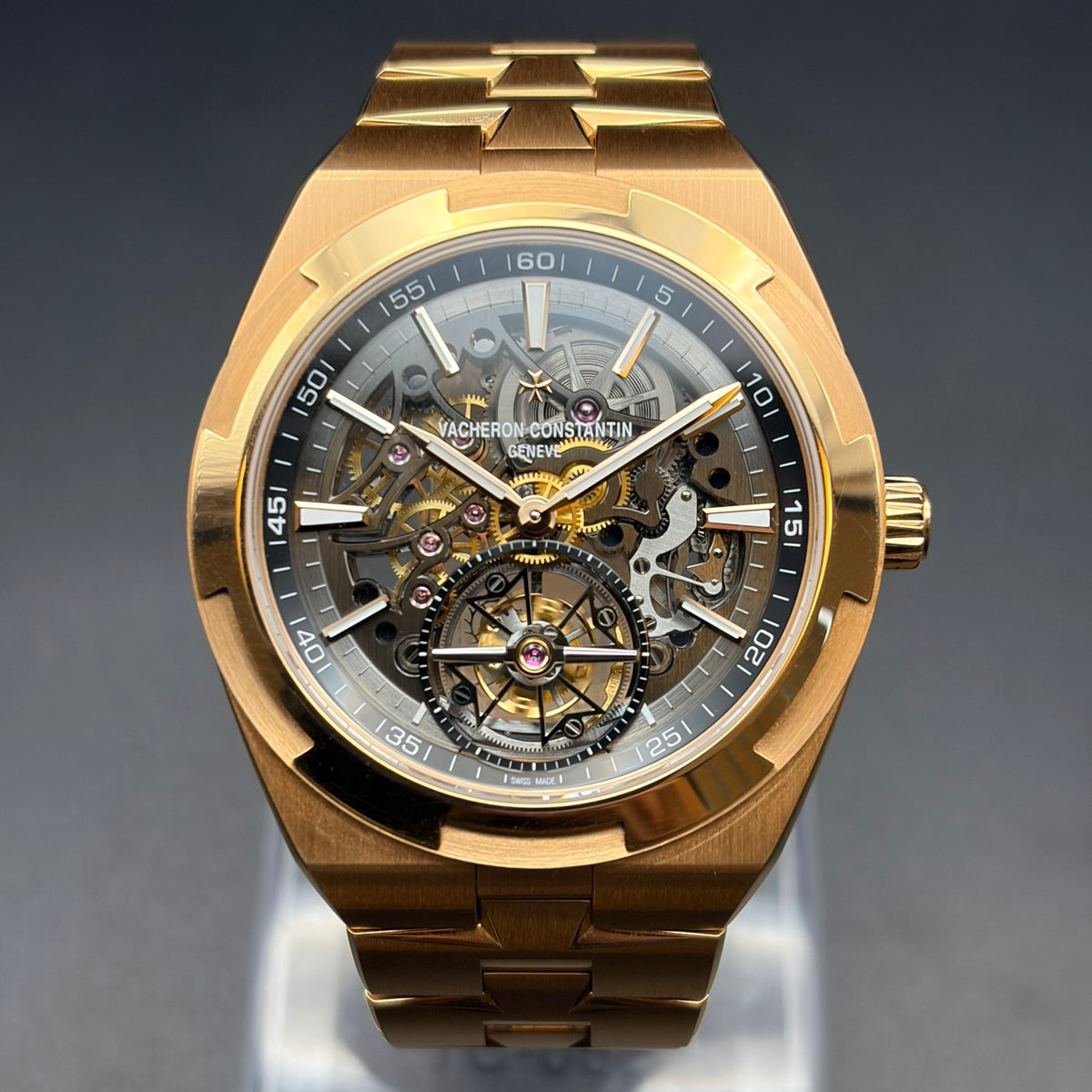 VACHERON CONSTANTIN ヴァシュロン・コンスタンタン オーヴァーシーズ トゥールビヨン・スケルトン 6000V/210R-B934