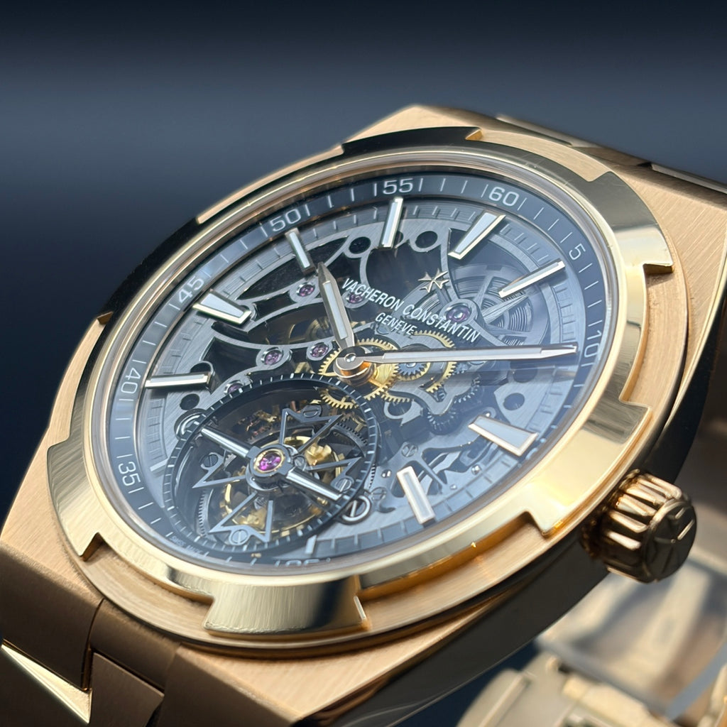 VACHERON CONSTANTIN ヴァシュロン・コンスタンタン オーヴァーシーズ トゥールビヨン・スケルトン 6000V/210R-B934