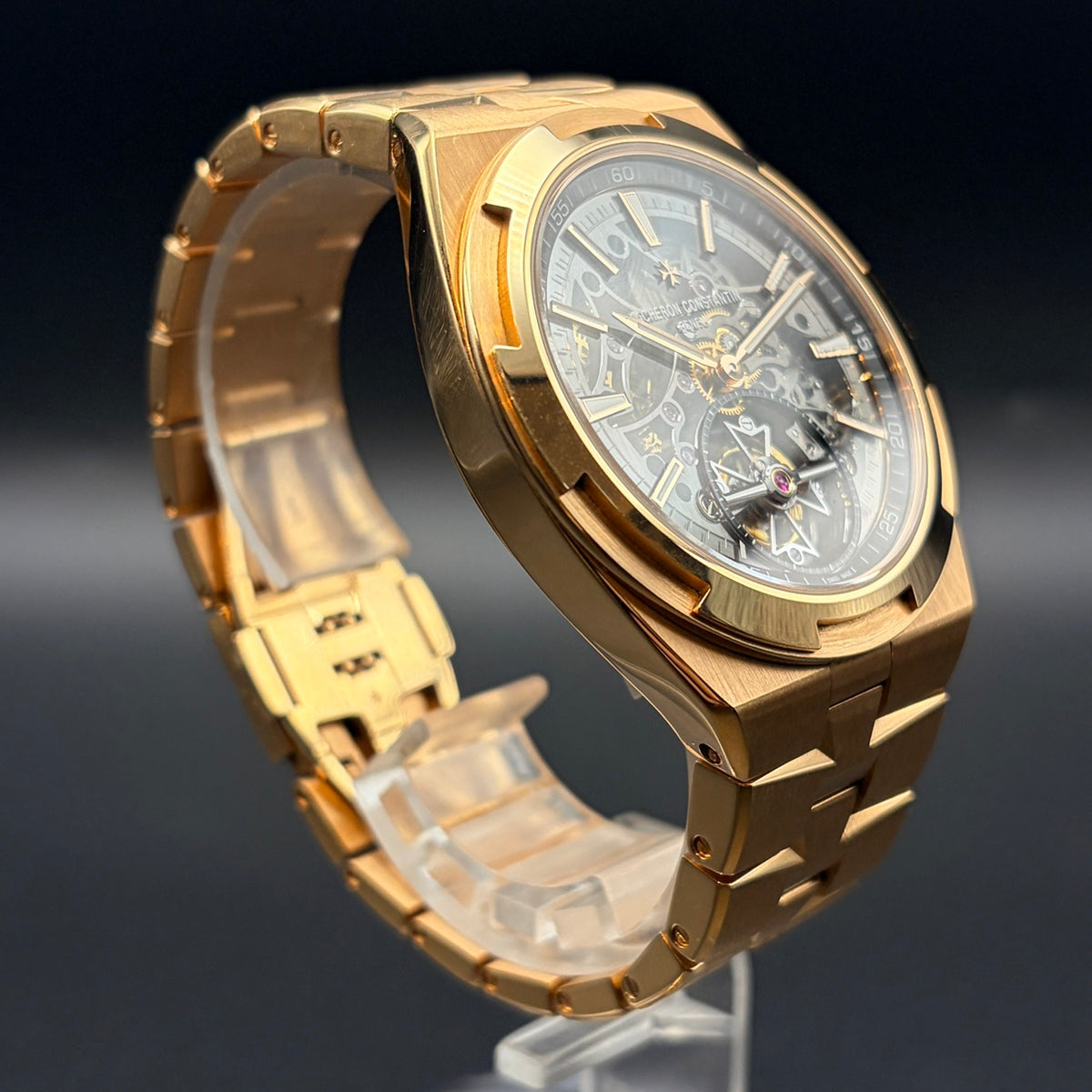 VACHERON CONSTANTIN ヴァシュロン・コンスタンタン オーヴァーシーズ トゥールビヨン・スケルトン 6000V/210R-B934