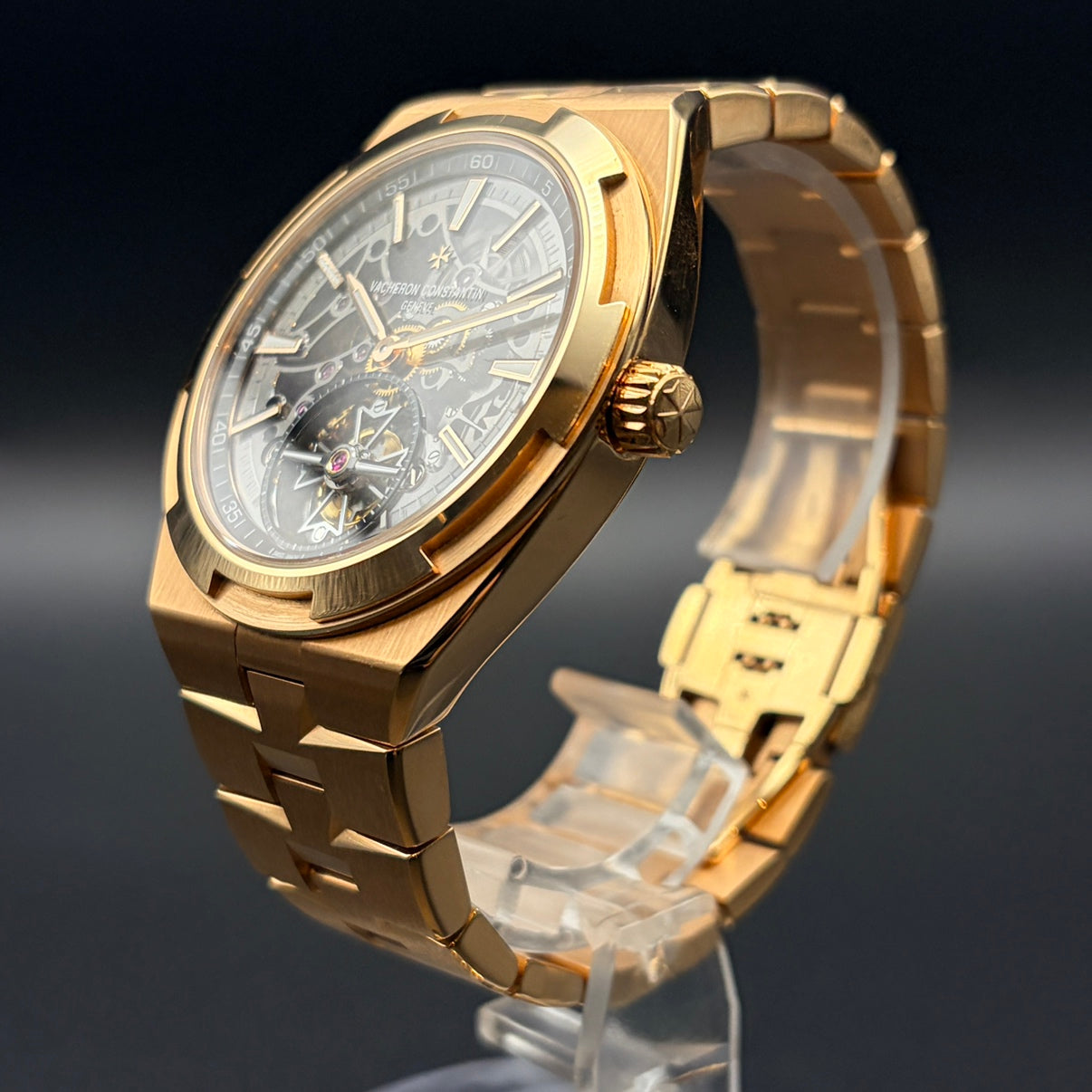 VACHERON CONSTANTIN ヴァシュロン・コンスタンタン オーヴァーシーズ トゥールビヨン・スケルトン 6000V/210R-B934