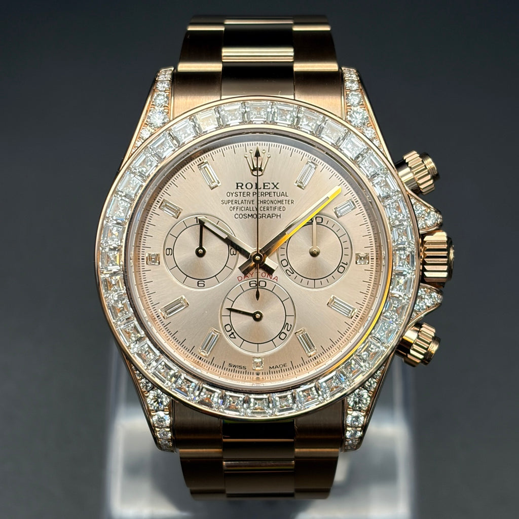 ROLEX ロレックス コスモグラフ デイトナ 126595TBR ダイヤベゼル RG
