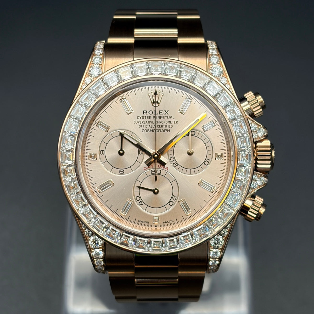 ROLEX ロレックス コスモグラフ デイトナ 126595TBR ダイヤベゼル RG