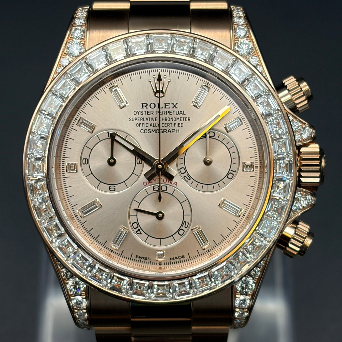 ROLEX ロレックス コスモグラフ デイトナ 126595TBR ダイヤベゼル RG