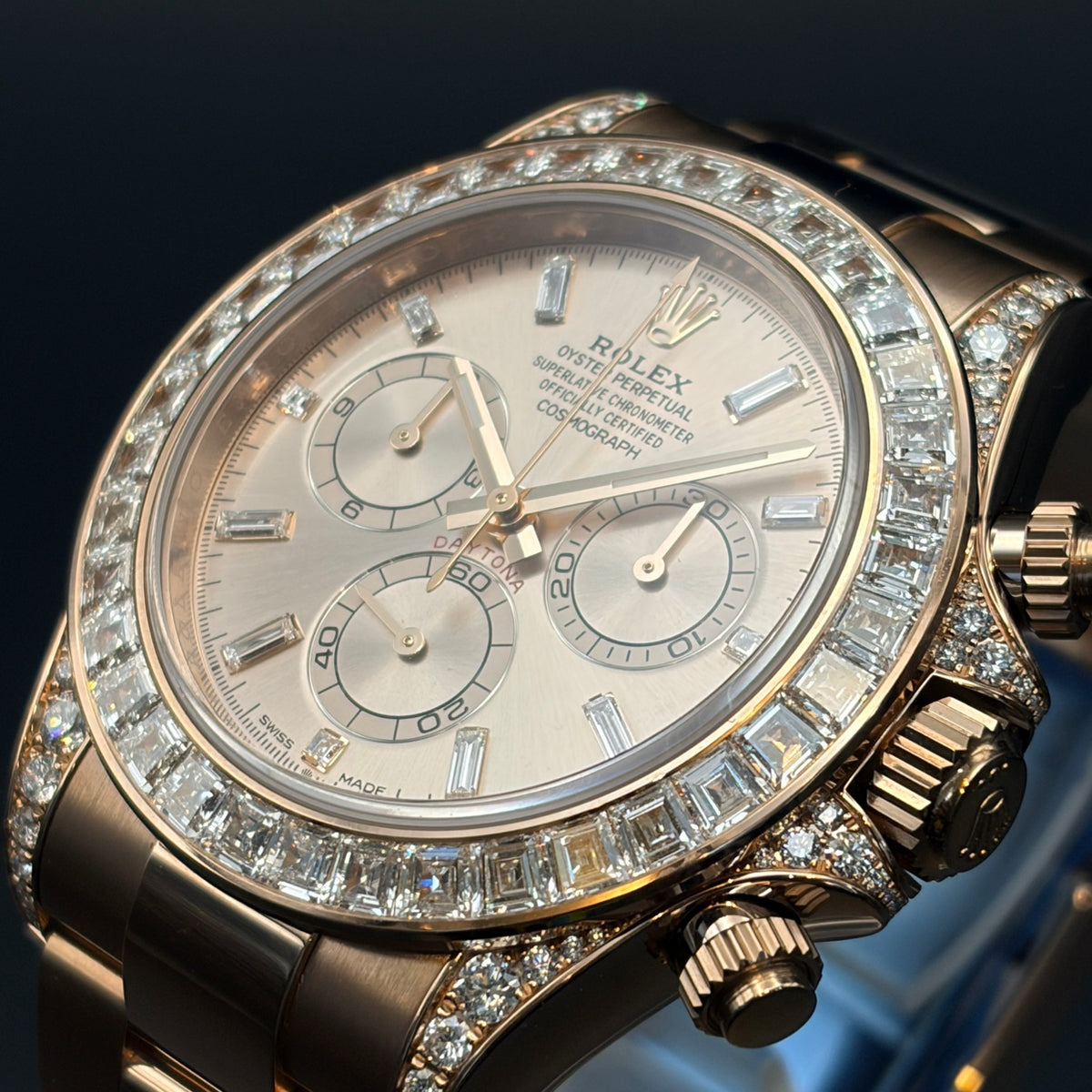 ROLEX ロレックス コスモグラフ デイトナ 126595TBR ダイヤベゼル RG