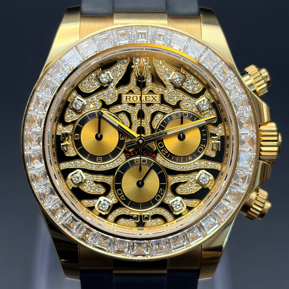 ROLEX ロレックス コスモグラフ デイトナ 116588TBR イエローゴールド ダイヤベゼル