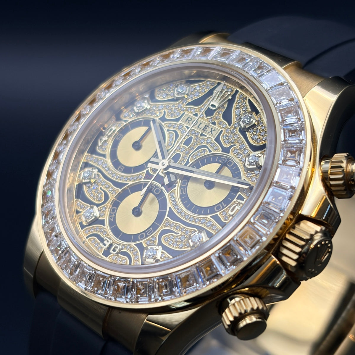 ROLEX ロレックス コスモグラフ デイトナ 116588TBR イエローゴールド ダイヤベゼル