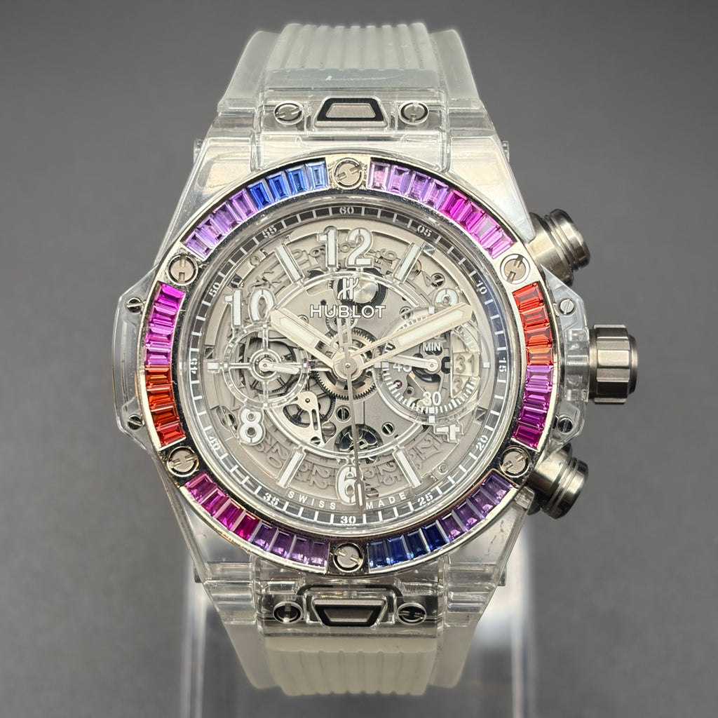 HUBLOT ウブロ ビッグ・バン ウニコ サファイア ギャラクシー 411.JX.4803.RT.4098
