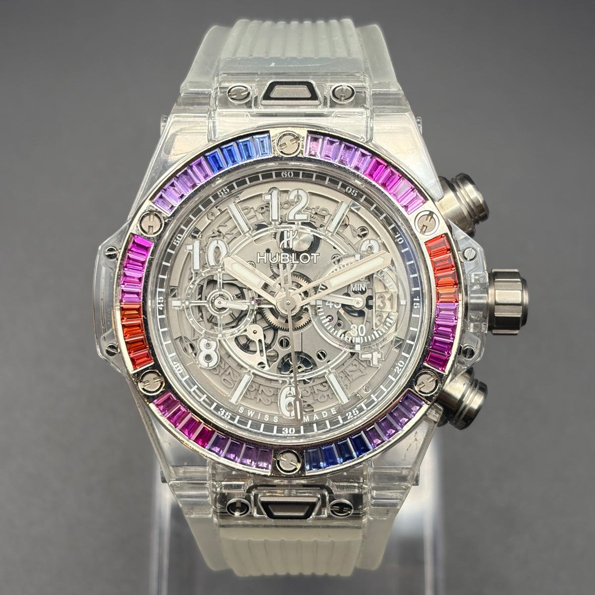 HUBLOT ウブロ ビッグ・バン ウニコ サファイア ギャラクシー 411.JX.4803.RT.4098
