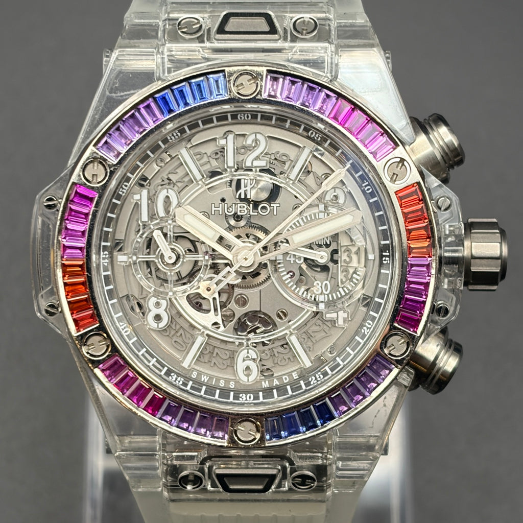 HUBLOT ウブロ ビッグ・バン ウニコ サファイア ギャラクシー 411.JX.4803.RT.4098