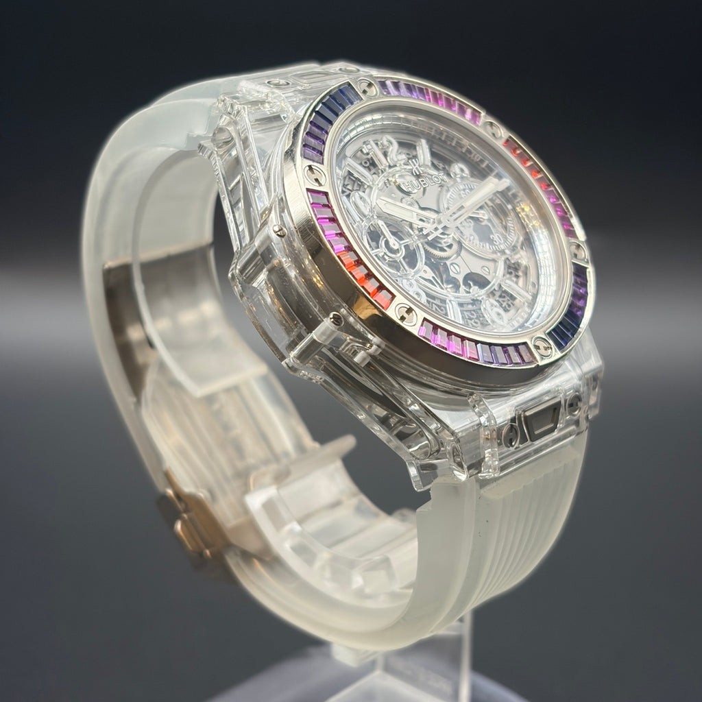 HUBLOT ウブロ ビッグ・バン ウニコ サファイア ギャラクシー 411.JX.4803.RT.4098