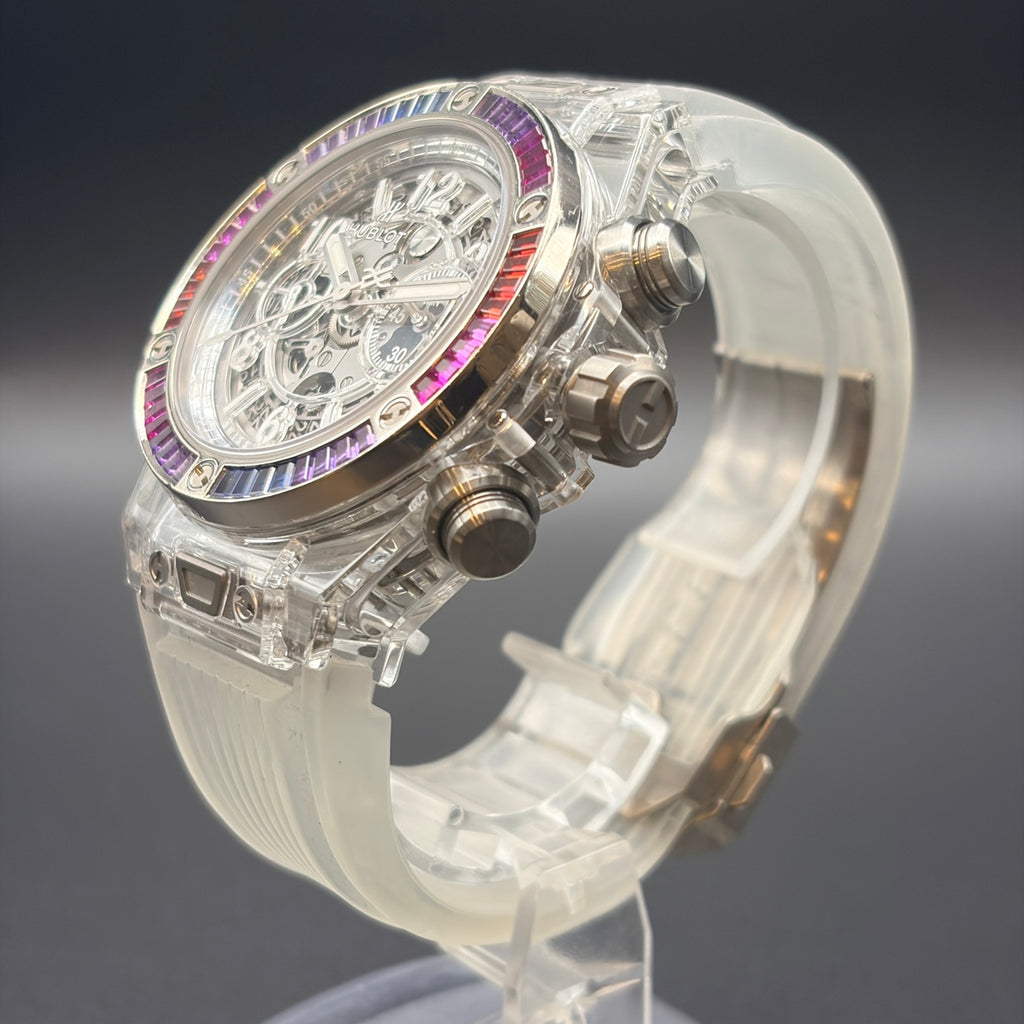 HUBLOT ウブロ ビッグ・バン ウニコ サファイア ギャラクシー 411.JX.4803.RT.4098