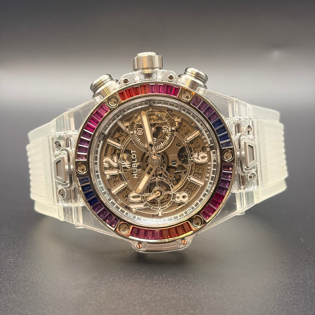 HUBLOT ウブロ ビッグ・バン ウニコ サファイア ギャラクシー 411.JX.4803.RT.4098
