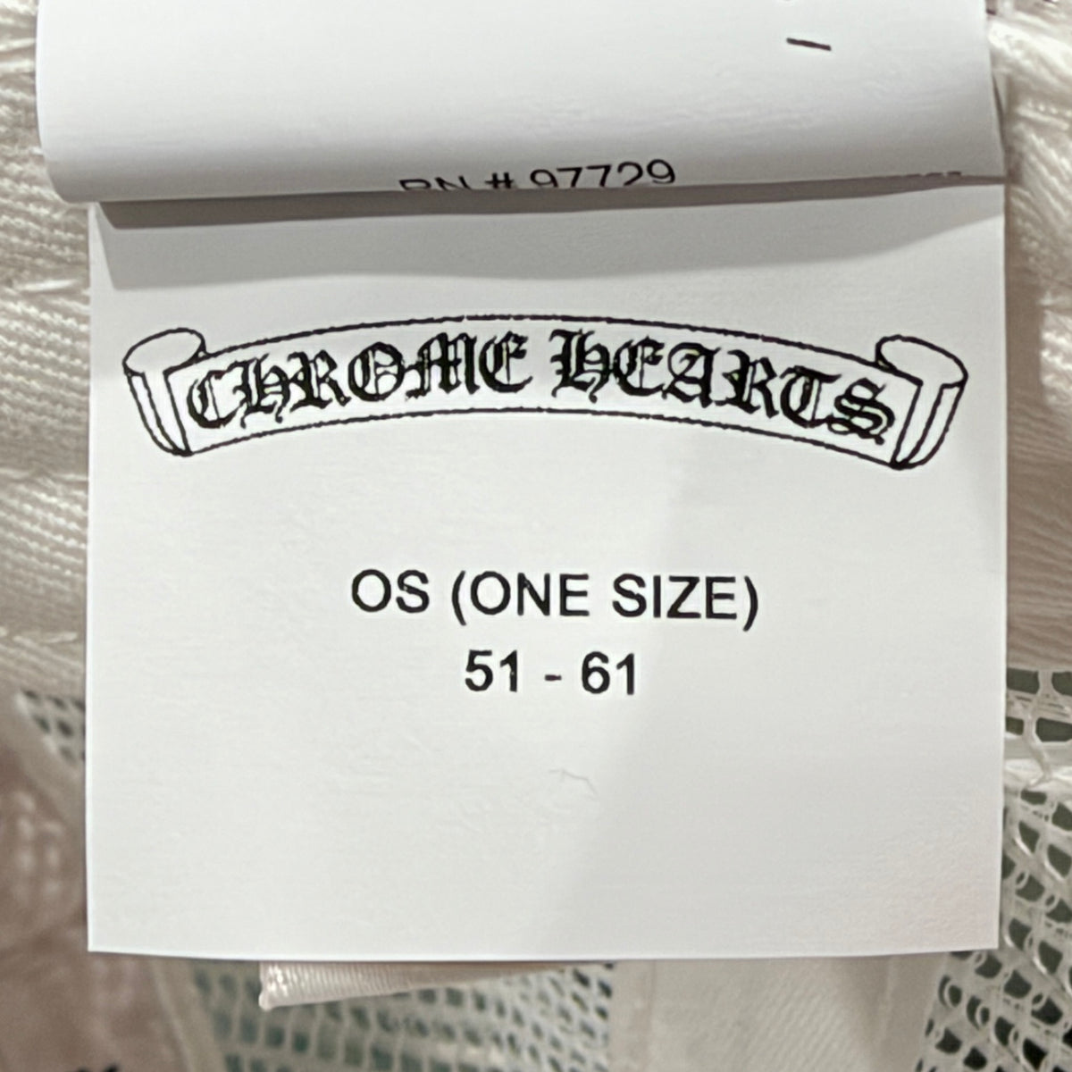 CHROME HEARTS クロムハーツ 帽子 トラッカーキャップ ハリウッド レッド・ブルー・ホワイト