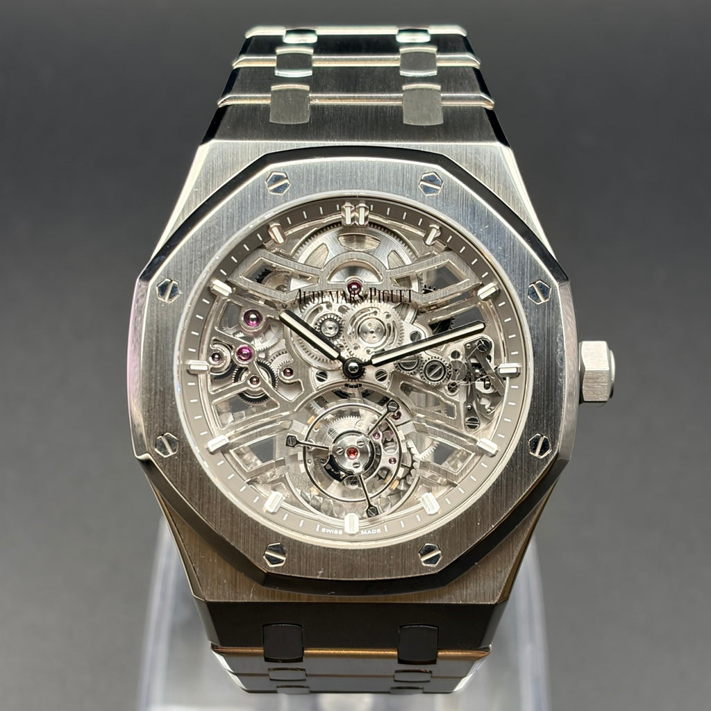 AUDEMARS PIGUET オーデマピゲ ロイヤルオーク フライングトゥールビヨン オープンワーク 26735ST.OO.1320ST.01
