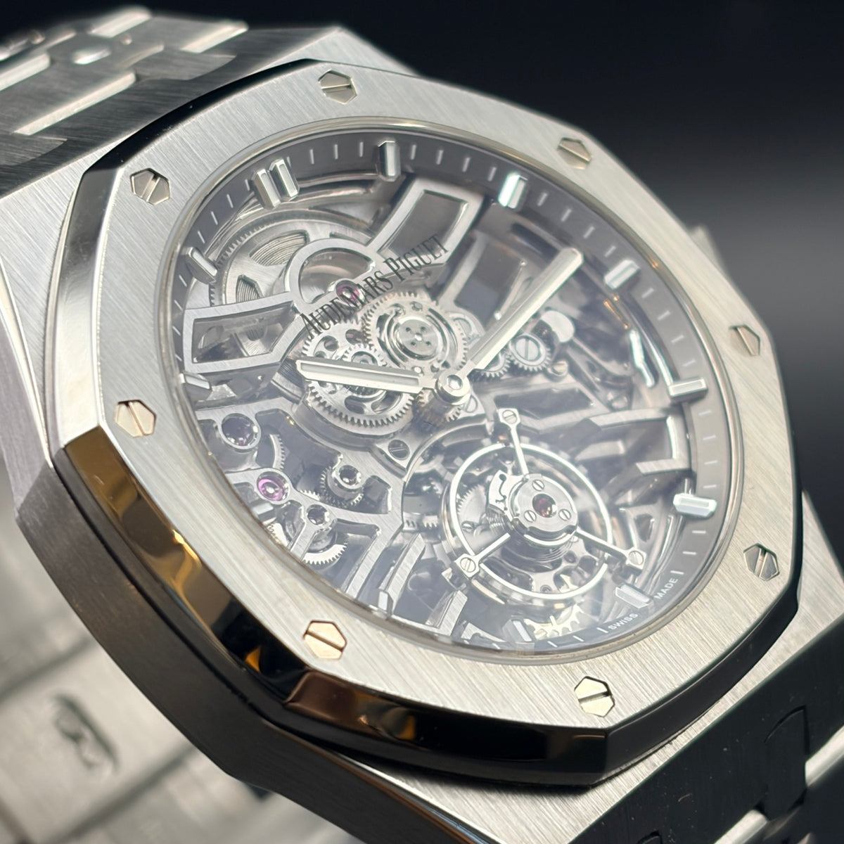 AUDEMARS PIGUET オーデマピゲ ロイヤルオーク フライングトゥールビヨン オープンワーク 26735ST.OO.1320ST.01