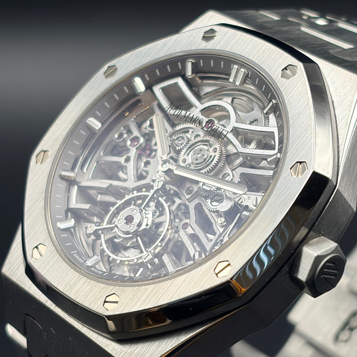 AUDEMARS PIGUET オーデマピゲ ロイヤルオーク フライングトゥールビヨン オープンワーク 26735ST.OO.1320ST.01