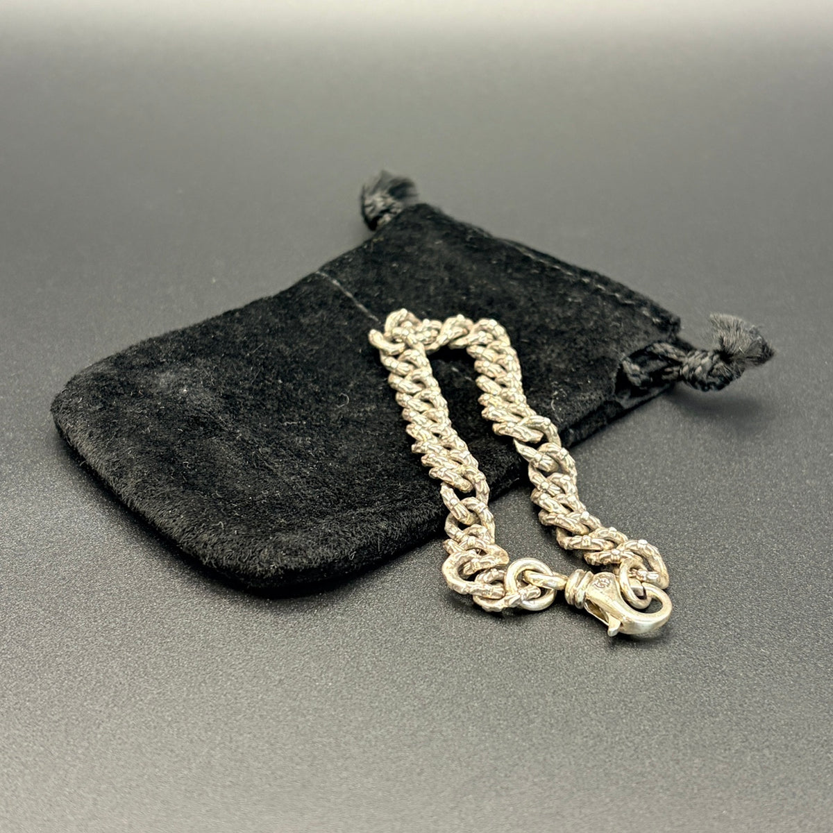 CHROME HEARTS クロムハーツ シルバー925 ブレスレット エクストラ ファンシーリンク