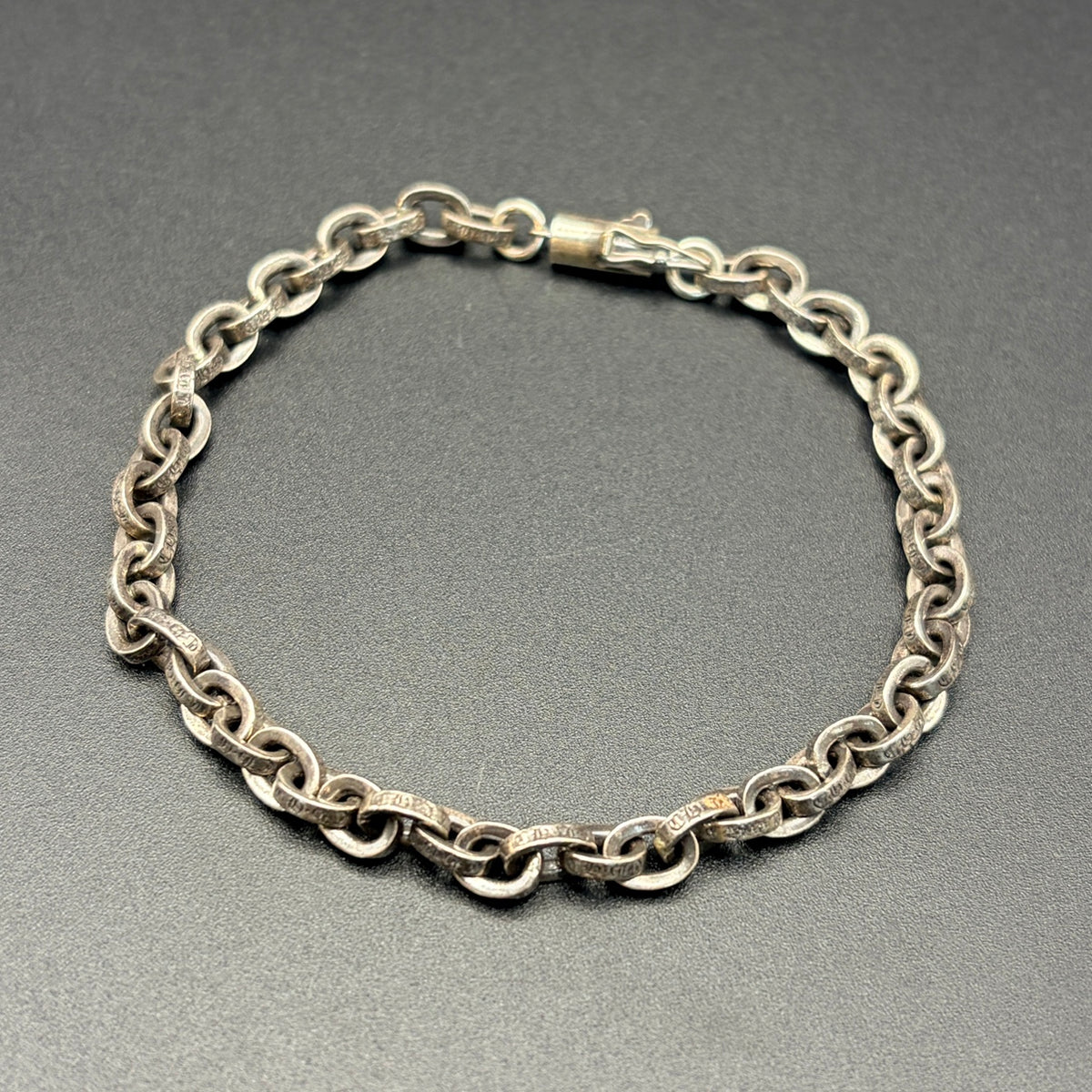 CHROME HEARTS クロムハーツ シルバー925 ブレスレット ペーパーチェーン