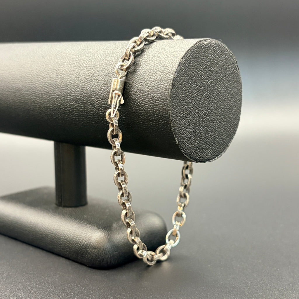 CHROME HEARTS クロムハーツ シルバー925 ブレスレット ペーパーチェーン