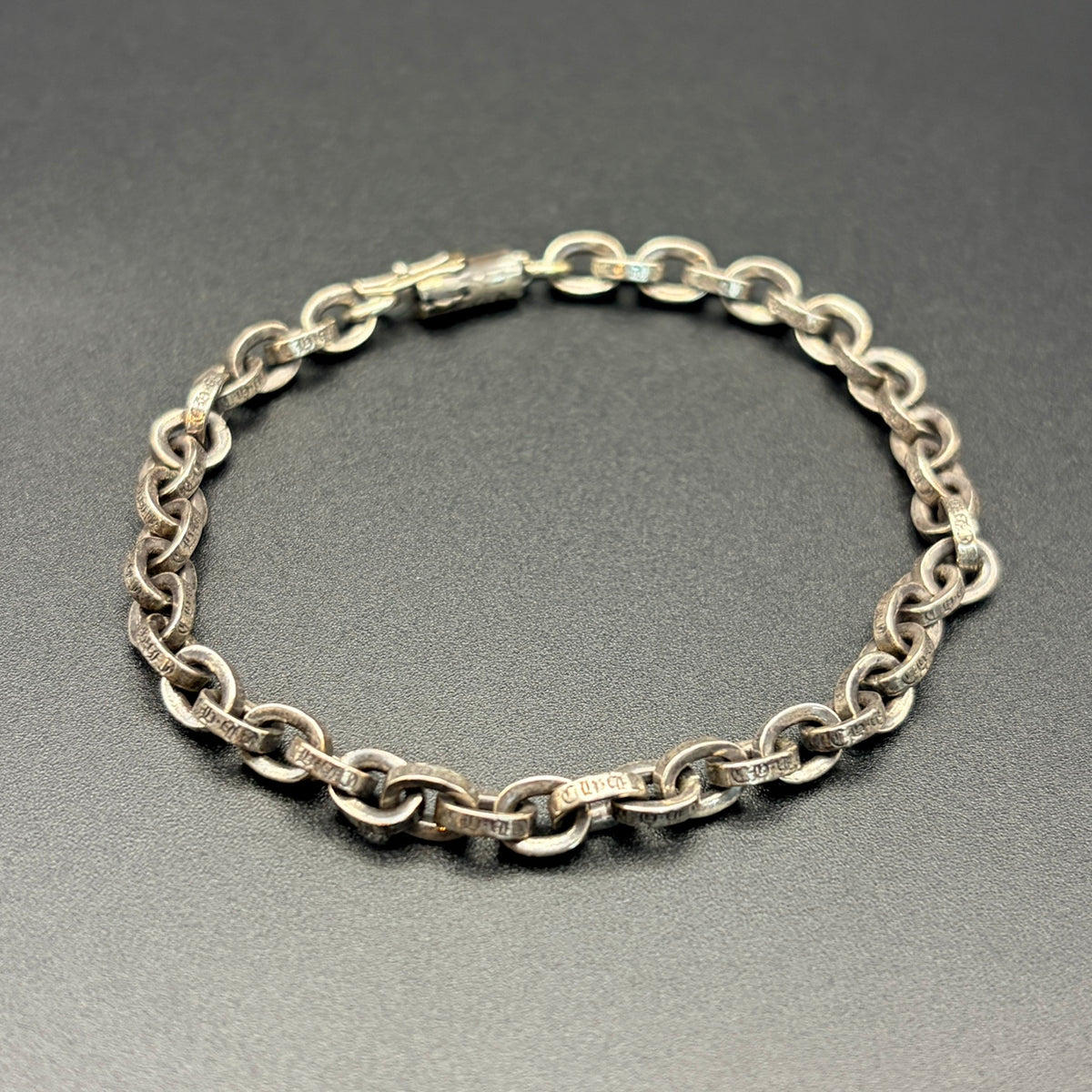 CHROME HEARTS クロムハーツ シルバー925 ブレスレット ペーパーチェーン