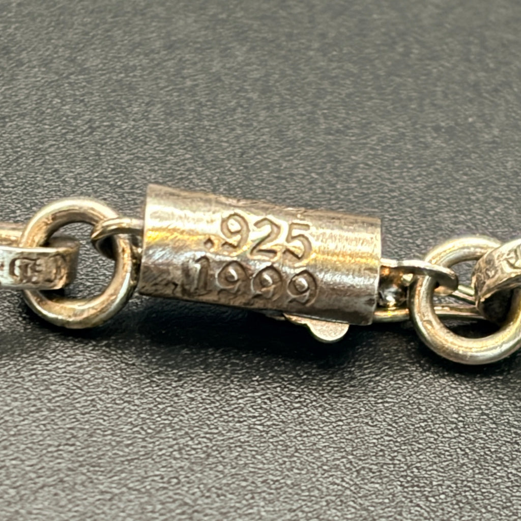 CHROME HEARTS クロムハーツ シルバー925 ブレスレット ペーパーチェーン