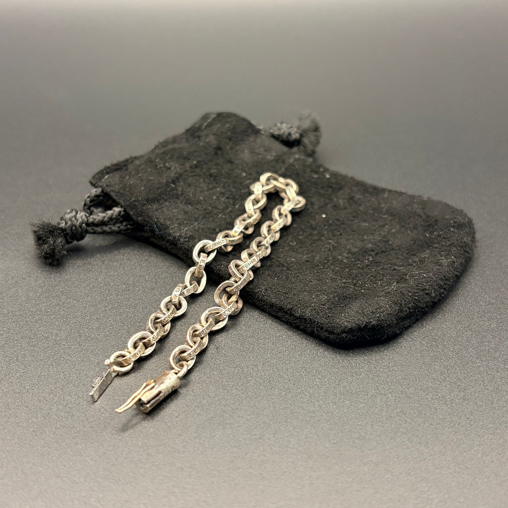 CHROME HEARTS クロムハーツ シルバー925 ブレスレット ペーパーチェーン