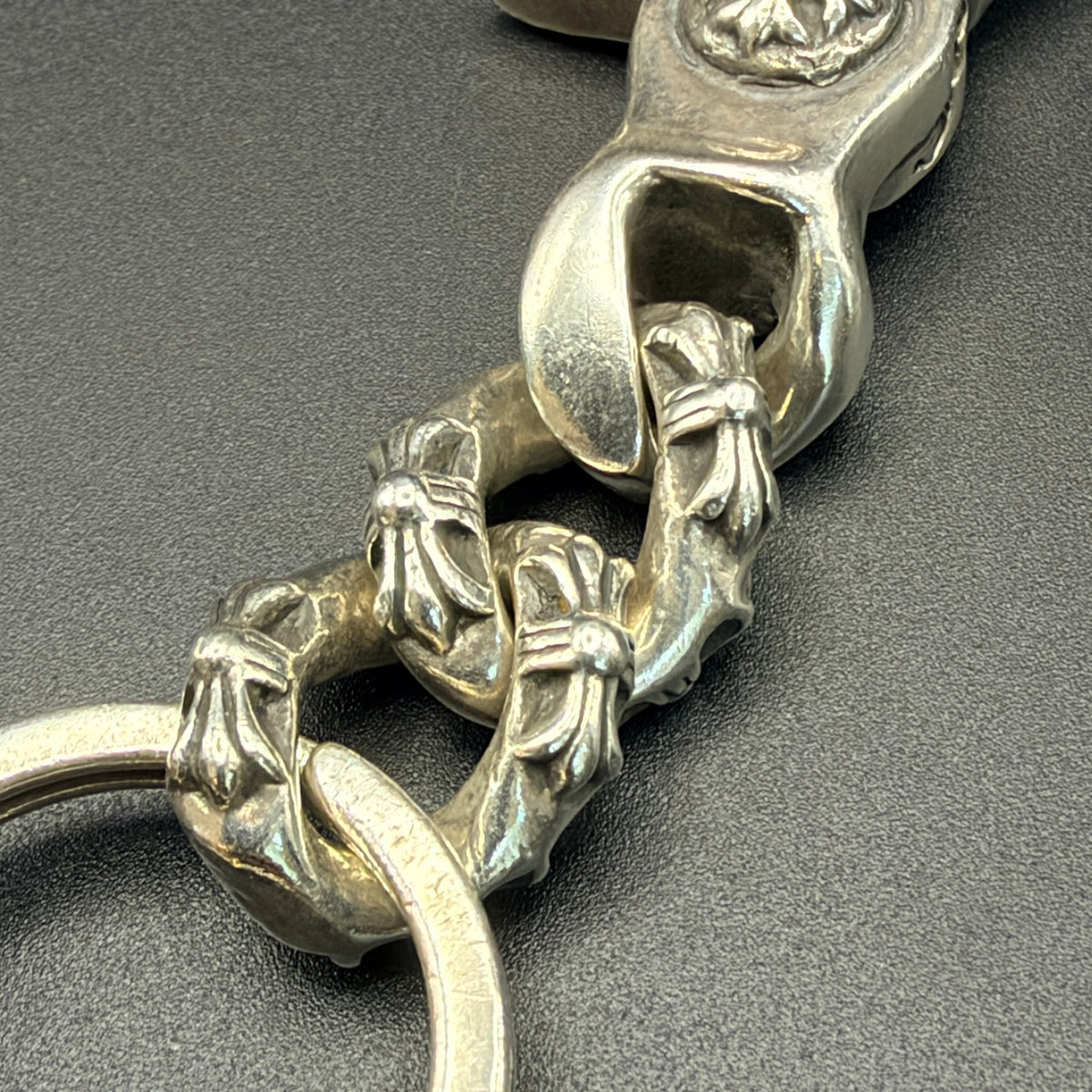 CHROME HEARTS クロムハーツ シルバー925 ファンシー キーチェーン ショート