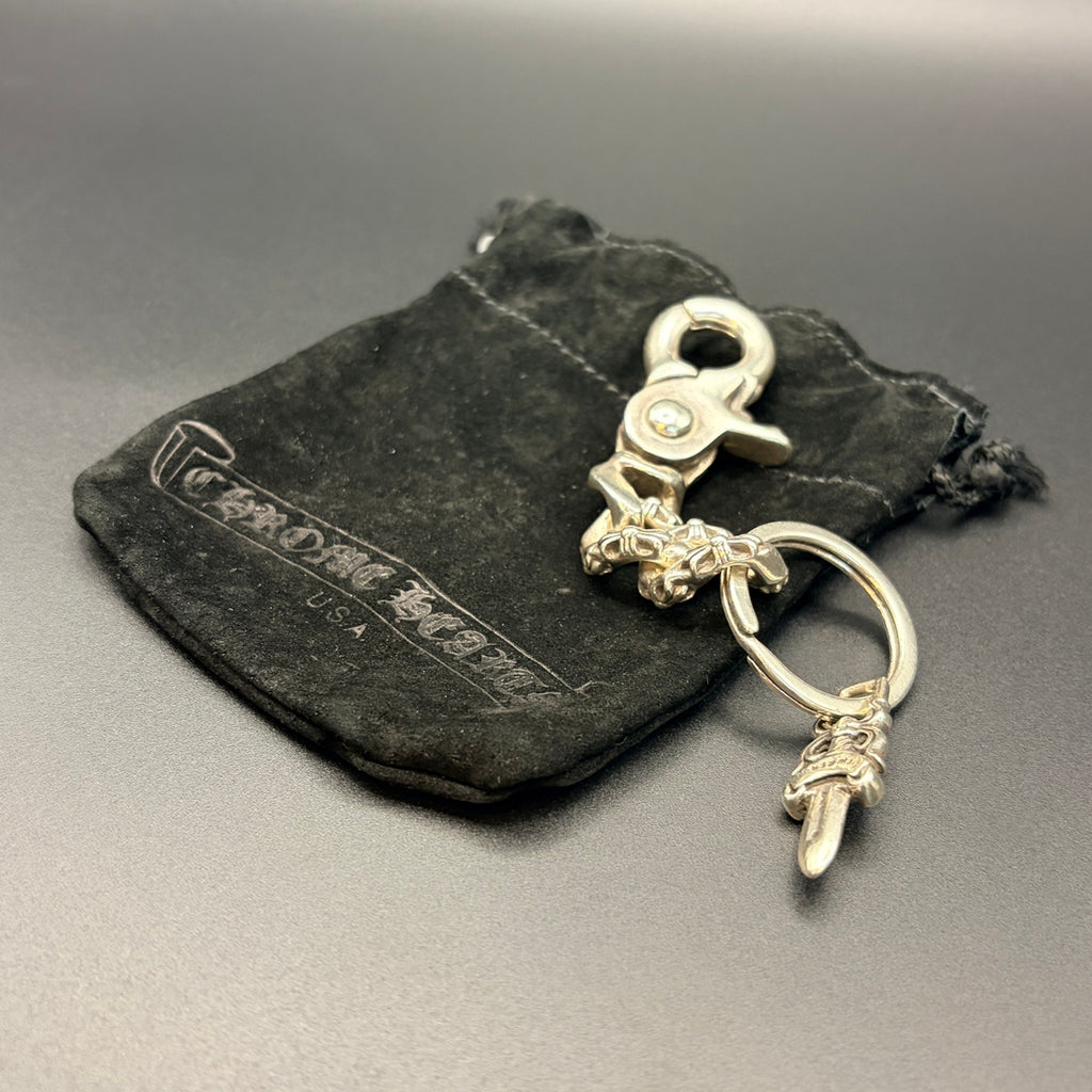 CHROME HEARTS クロムハーツ シルバー925 ファンシー キーチェーン ショート