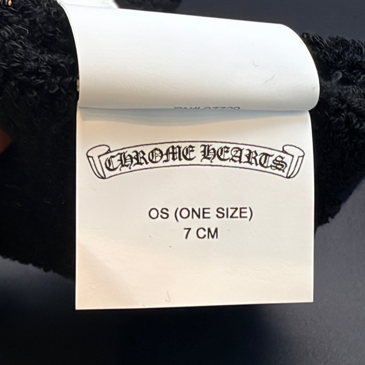 CHROME HEARTS クロムハーツ リストバンド クロスパッチ ブラック パテントレザー