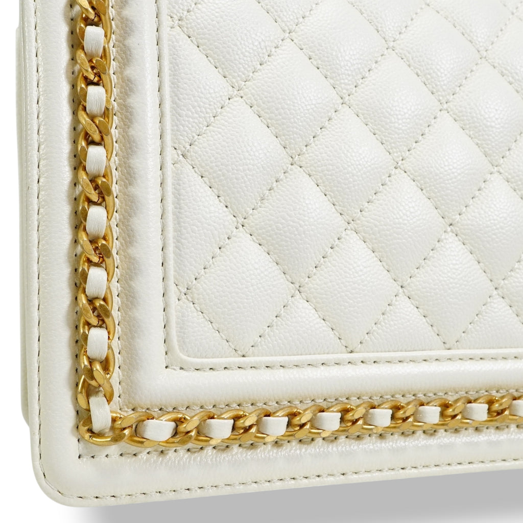 シャネル ボーイシャネル ホワイト