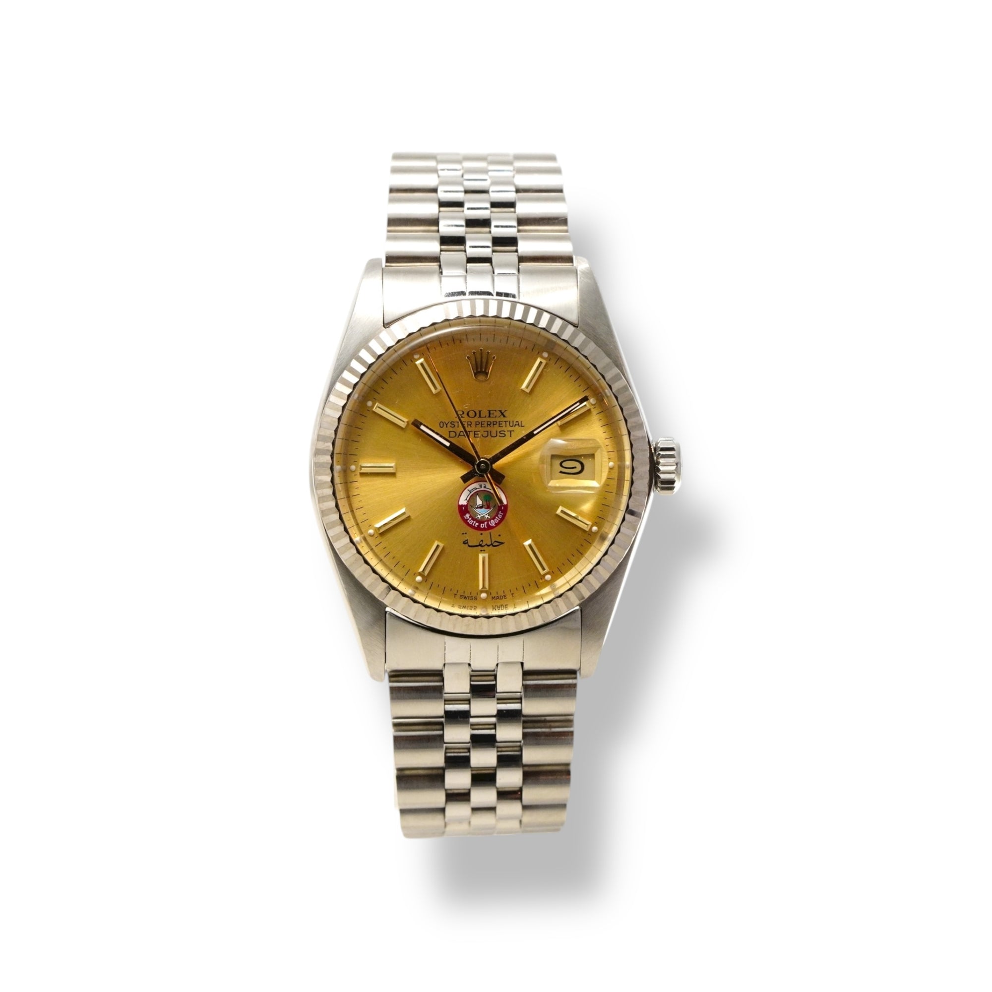 ロレックス デイトジャスト カタールモデル 16014