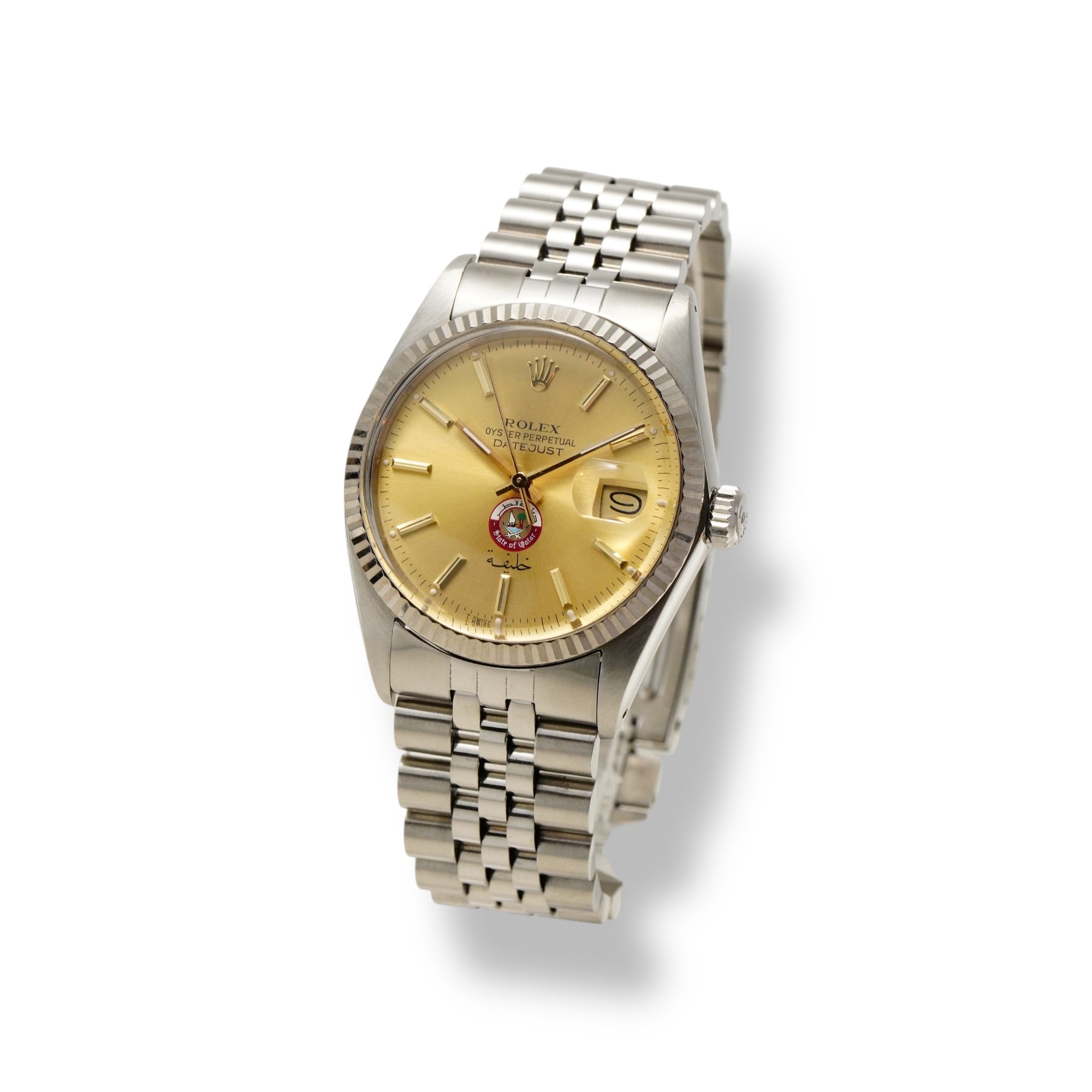 ロレックス デイトジャスト カタールモデル 16014