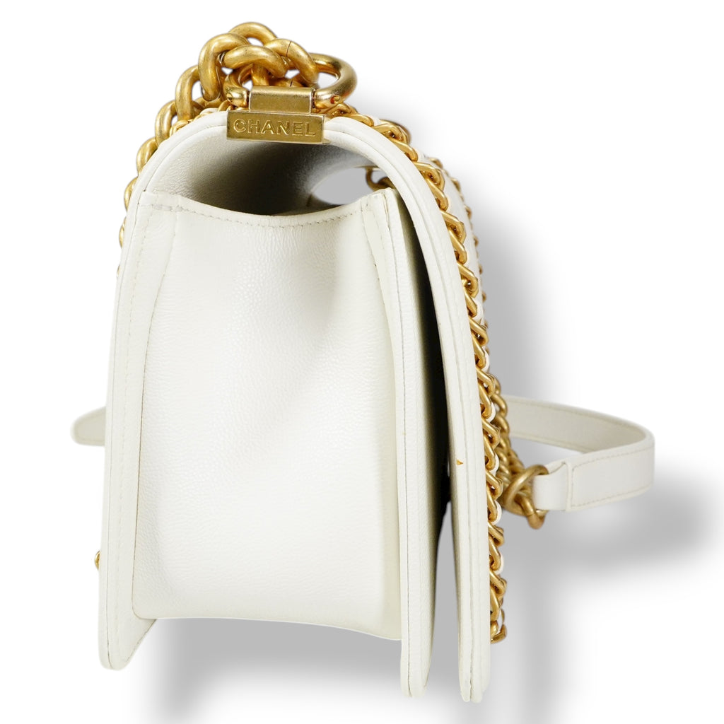 シャネル ボーイシャネル ホワイト