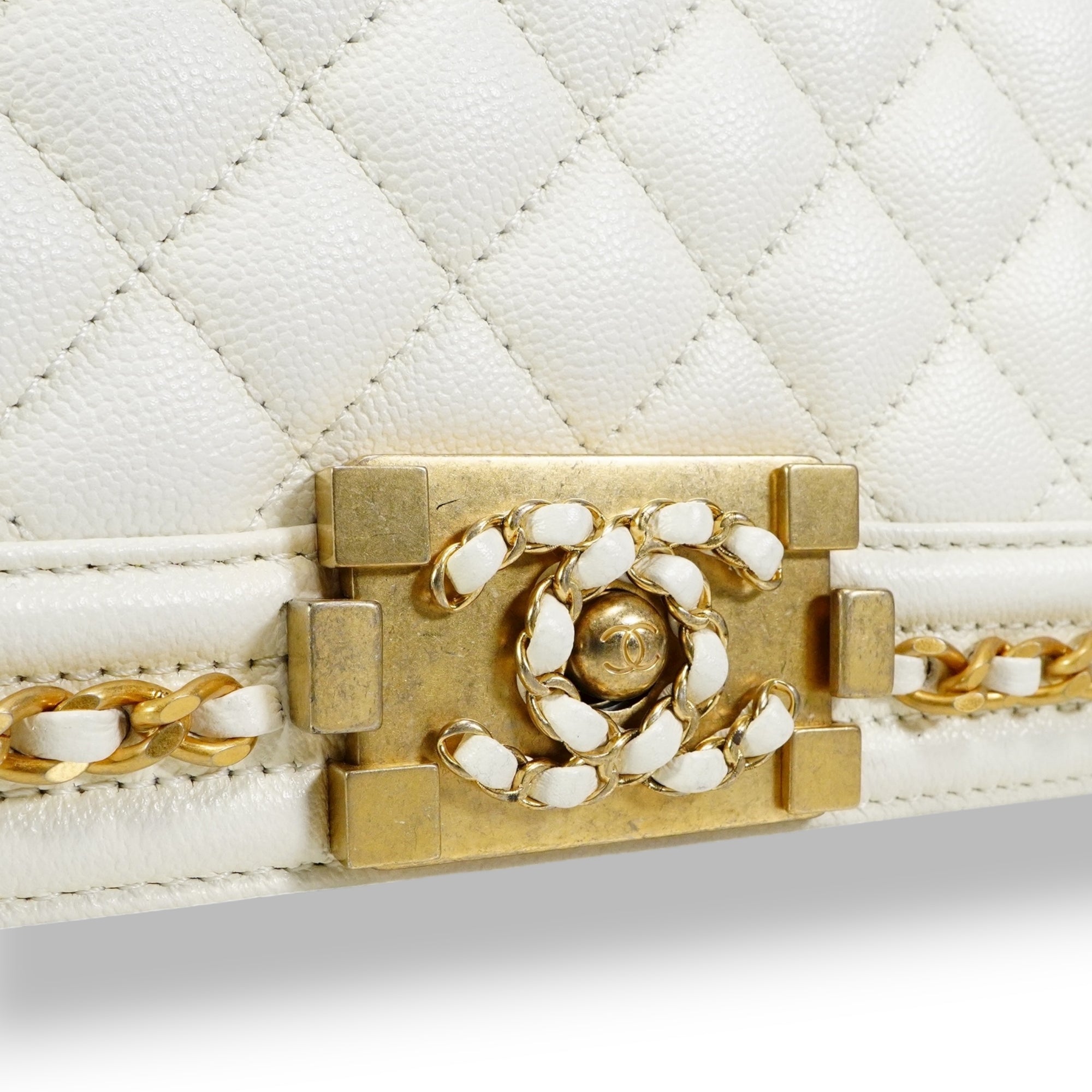 シャネル ボーイシャネル ホワイト