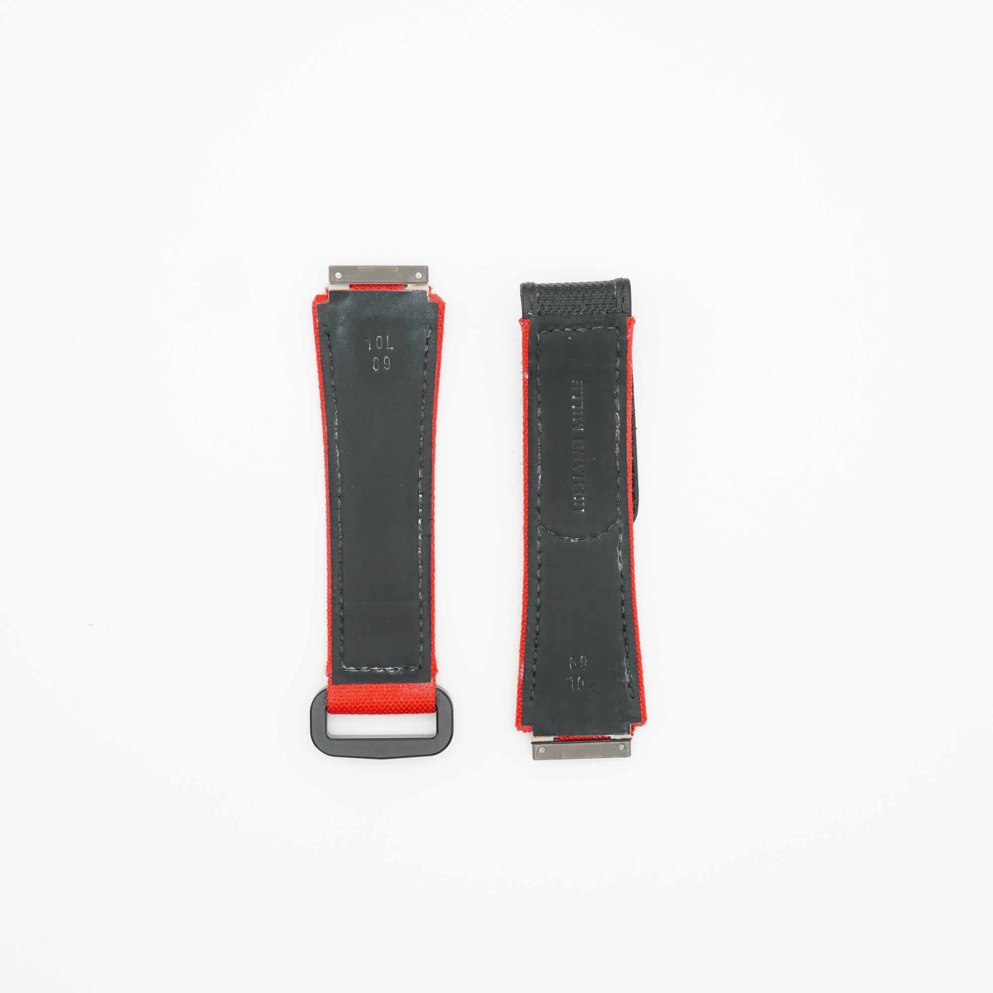 RM10 Nylon Watch Strap Red & Black