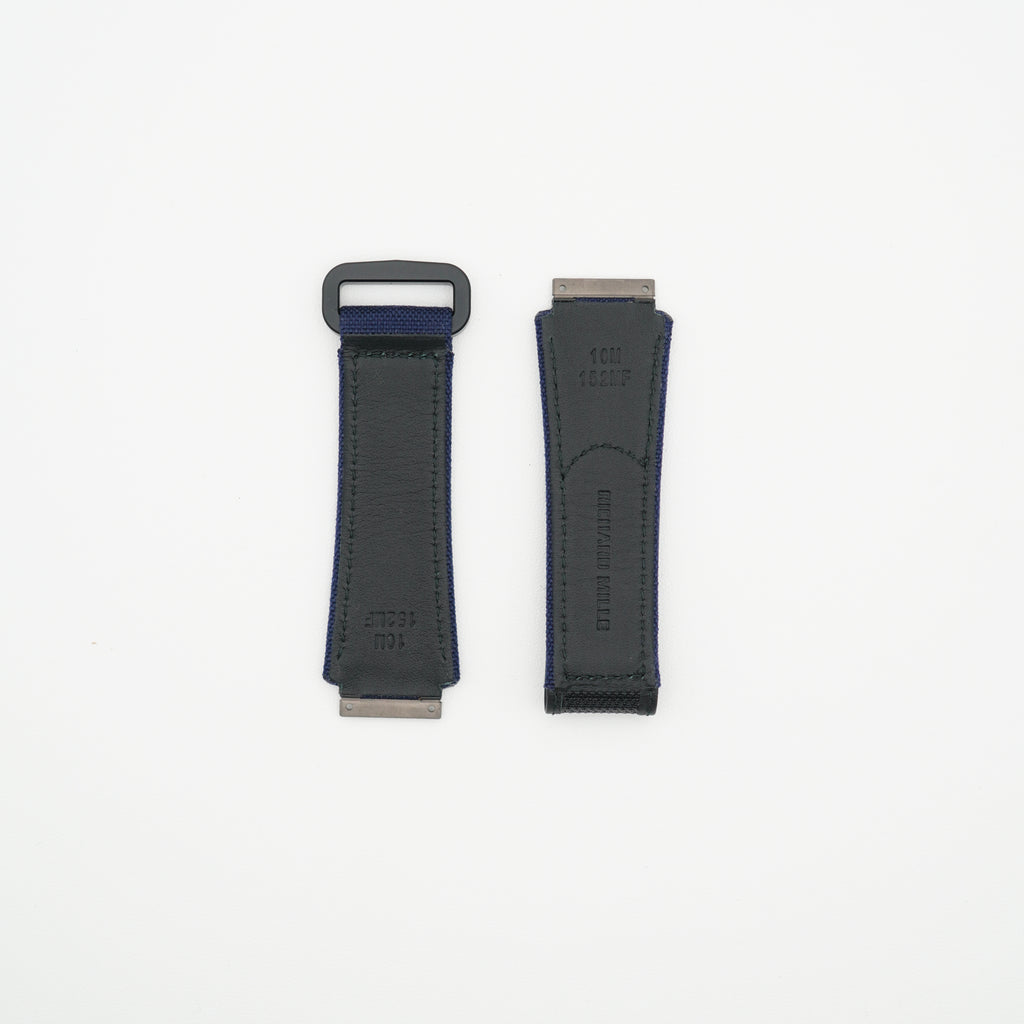 RM10 Nylon Watch Strap Navy & Black