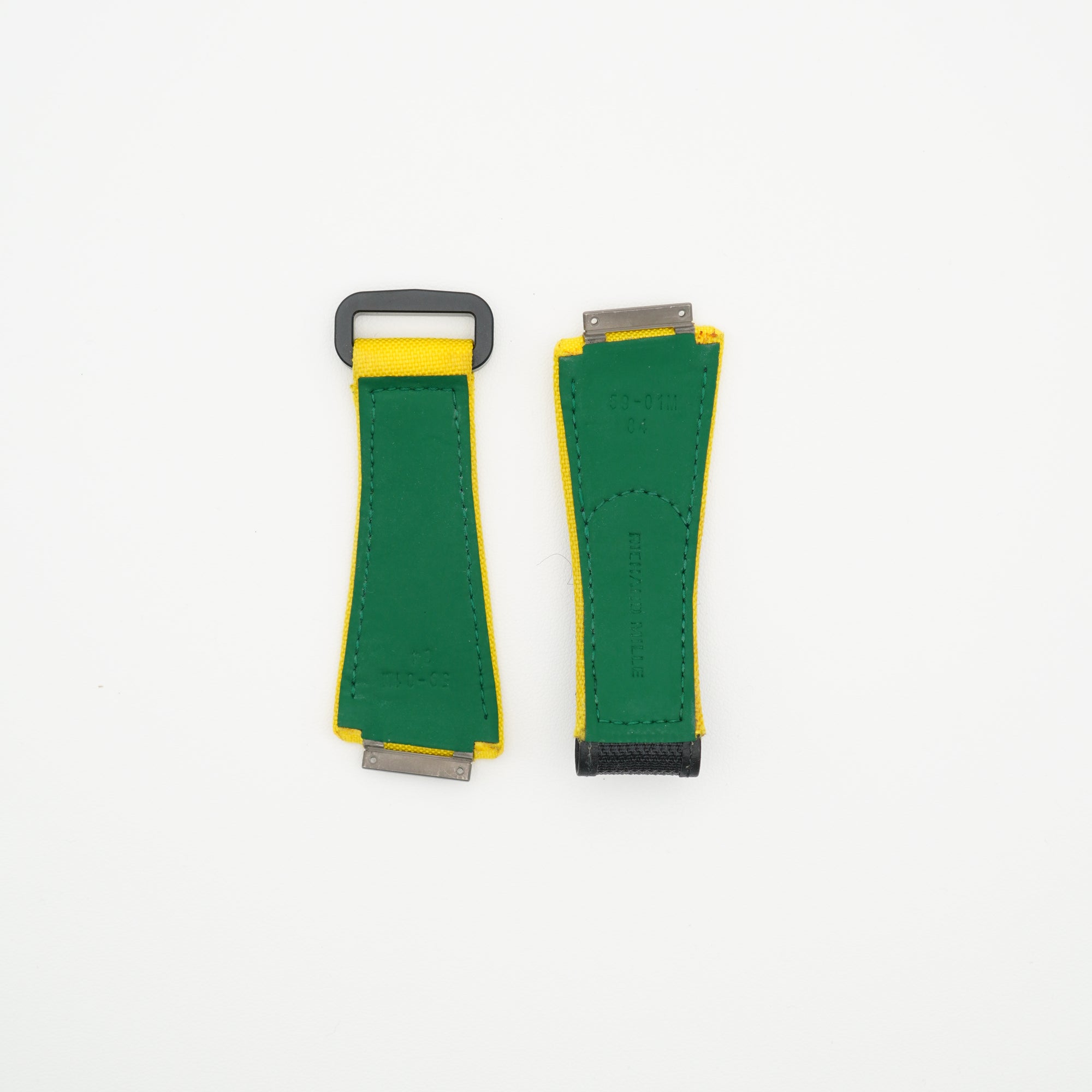 RM59-01 Nylon Watch Strap Yellow & Green