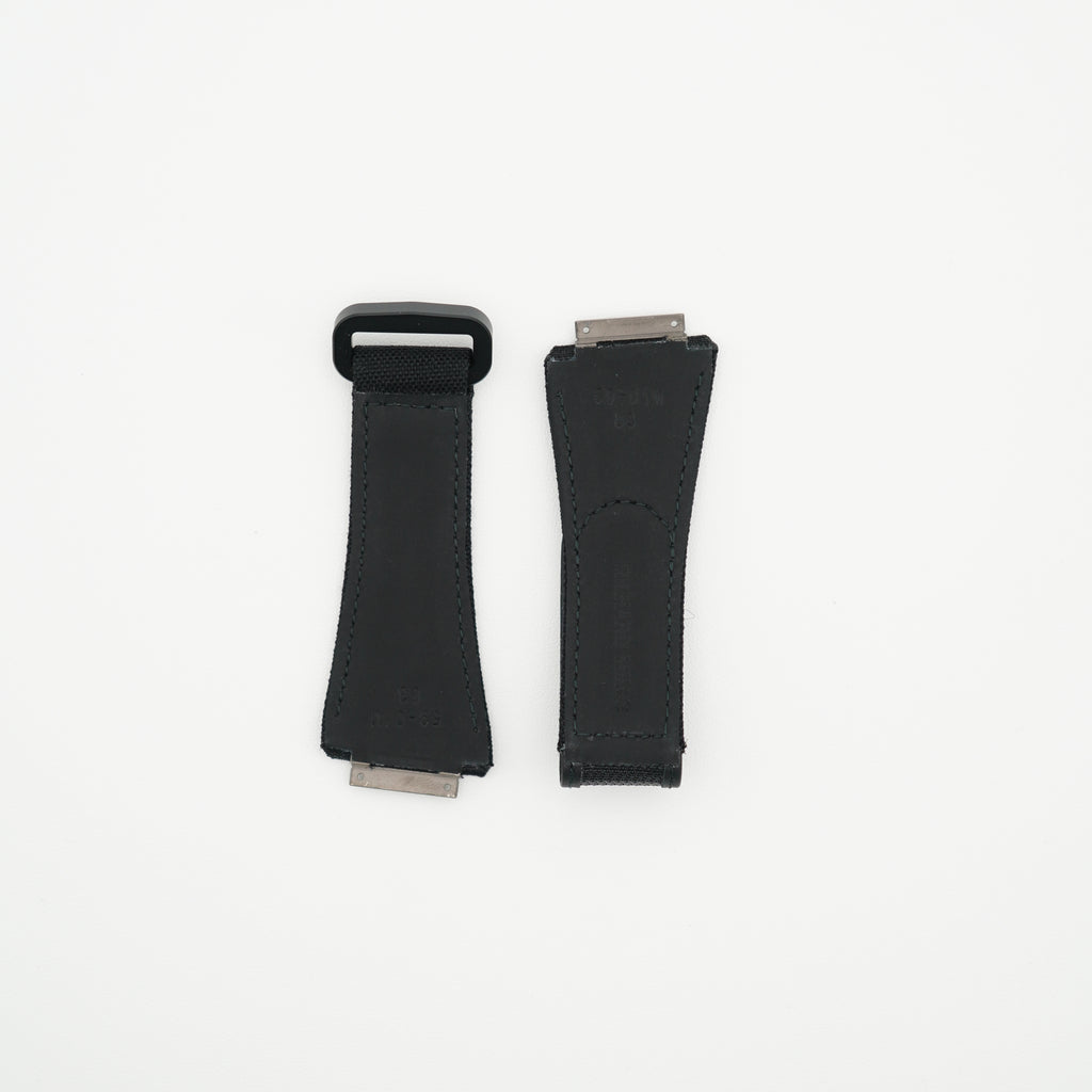 RM59-01 Nylon Watch Strap Black
