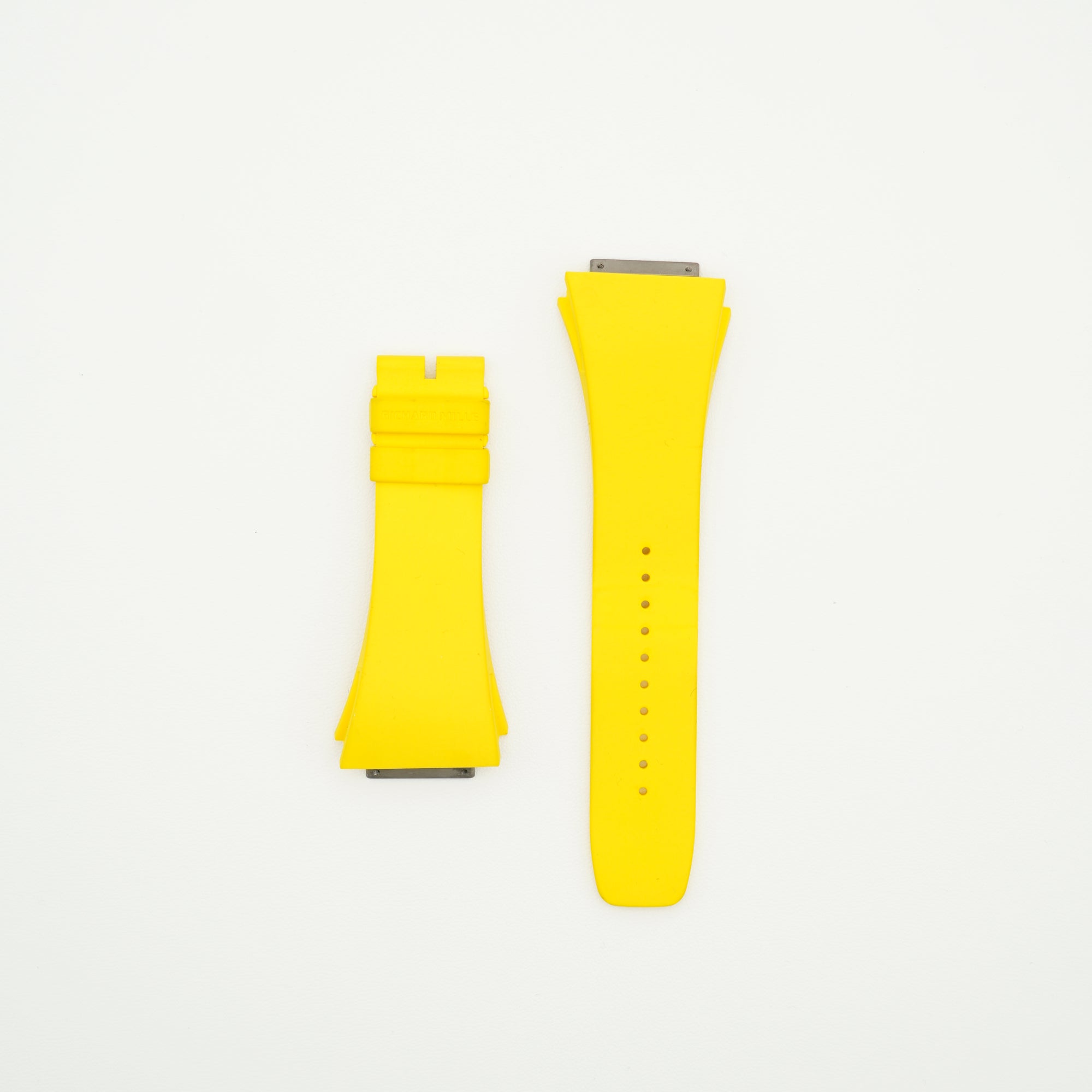 RM59-01 Rubber Watch Strap Yellow - Size M (中古良品)