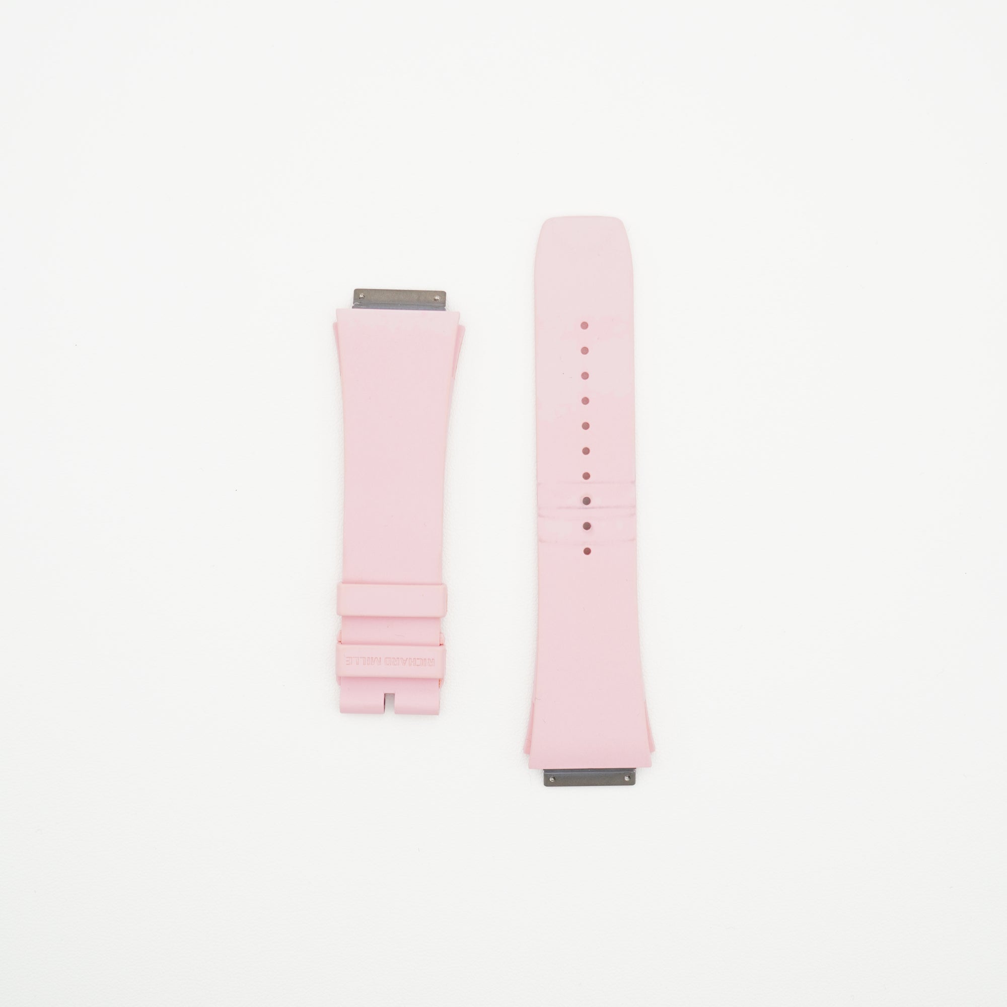 RM67-01 Rubber Watch Strap Pink