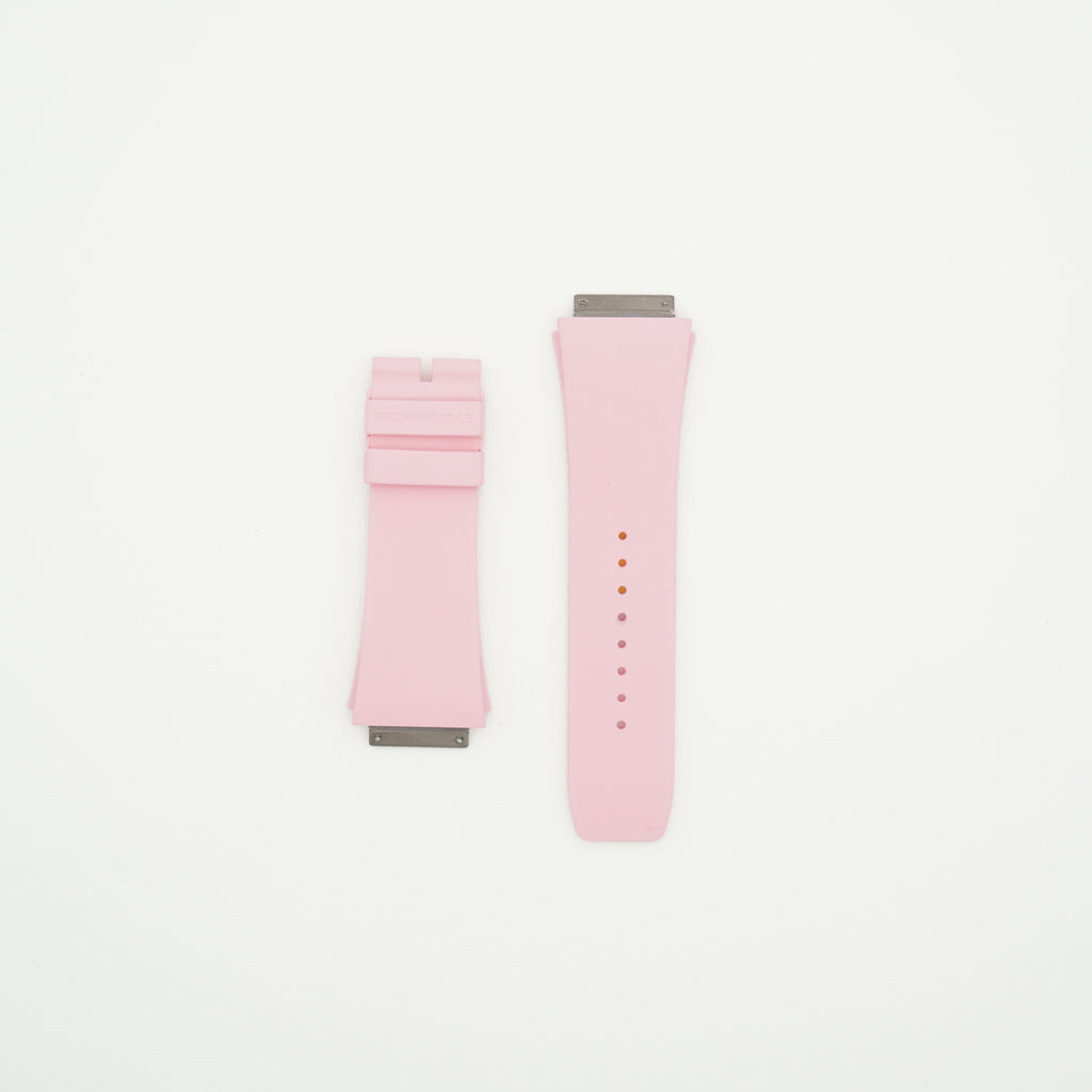 RM67-01 Rubber Watch Strap Pink - Size S