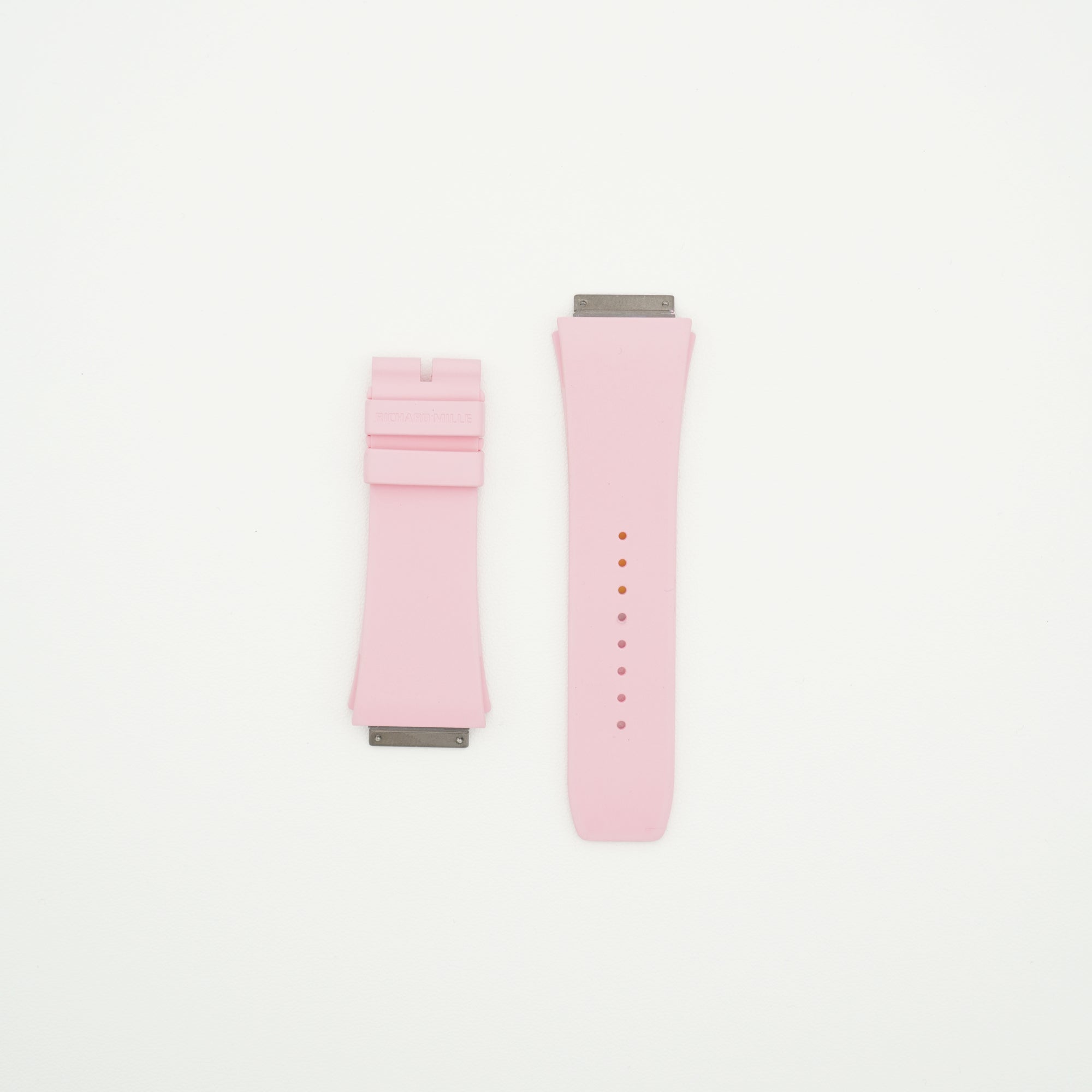 RM67-01 Rubber Watch Strap Pink - Size S
