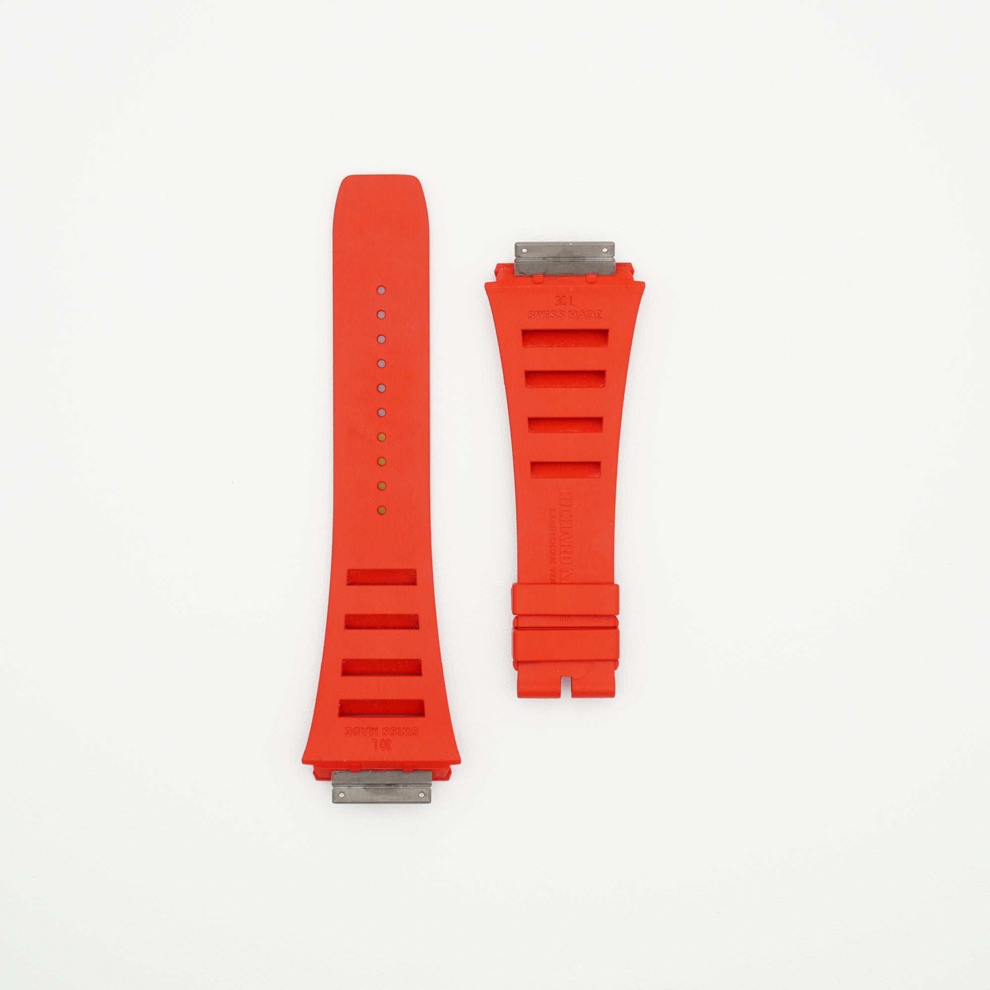 RM30 Rubber Watch Strap Red