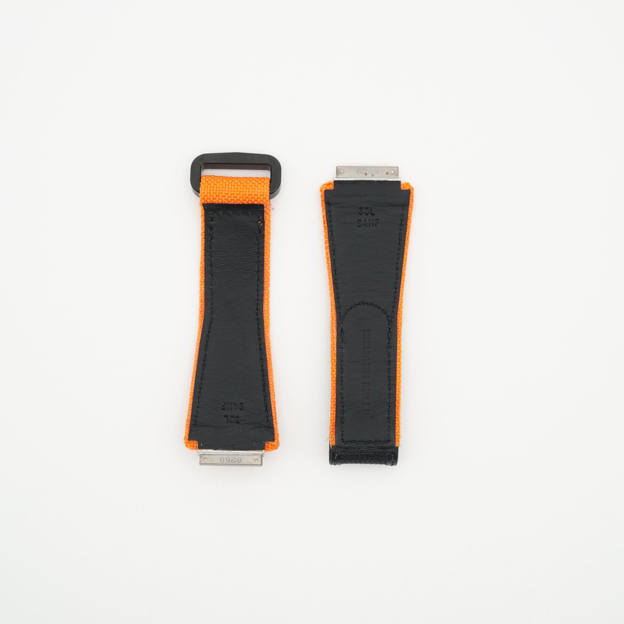 RM30 Nylon Watch Strap Orange & Black