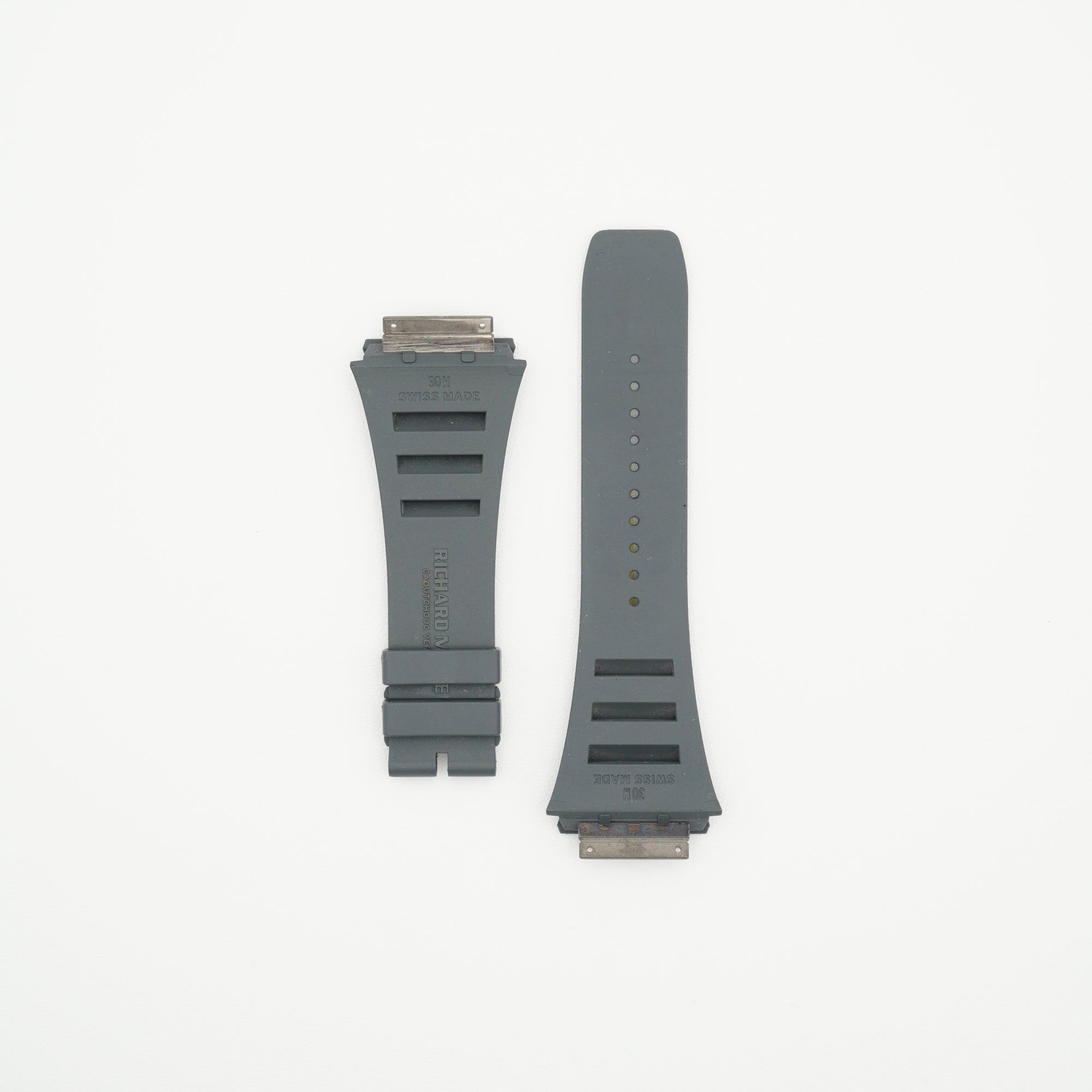 RM30 Rubber Watch Strap Grey