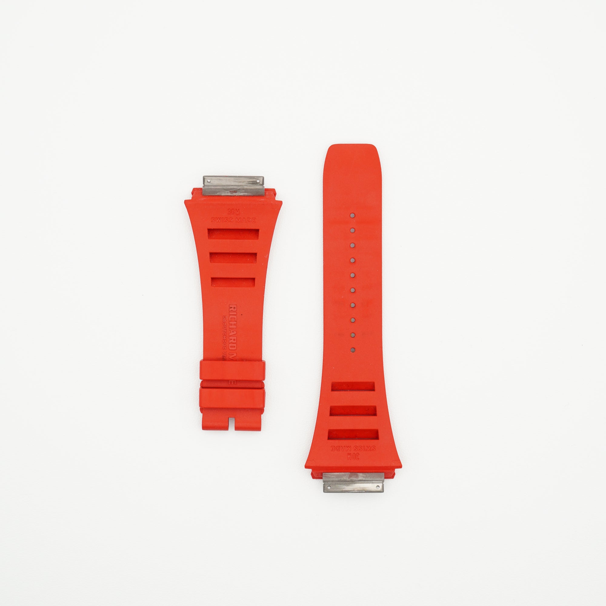 RM30 Rubber Watch Strap Red